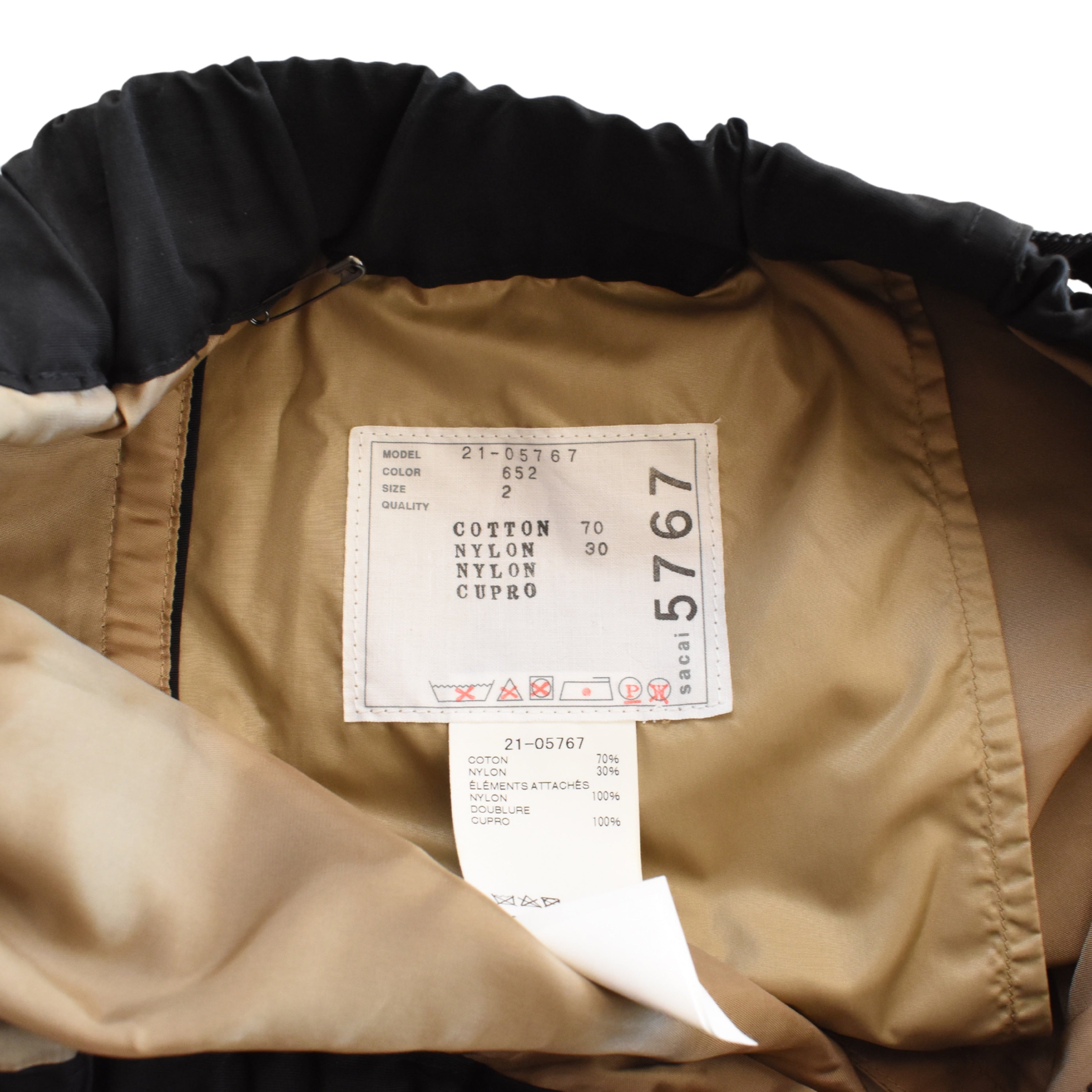 Sacai Belted Track Shorts - Women's 2