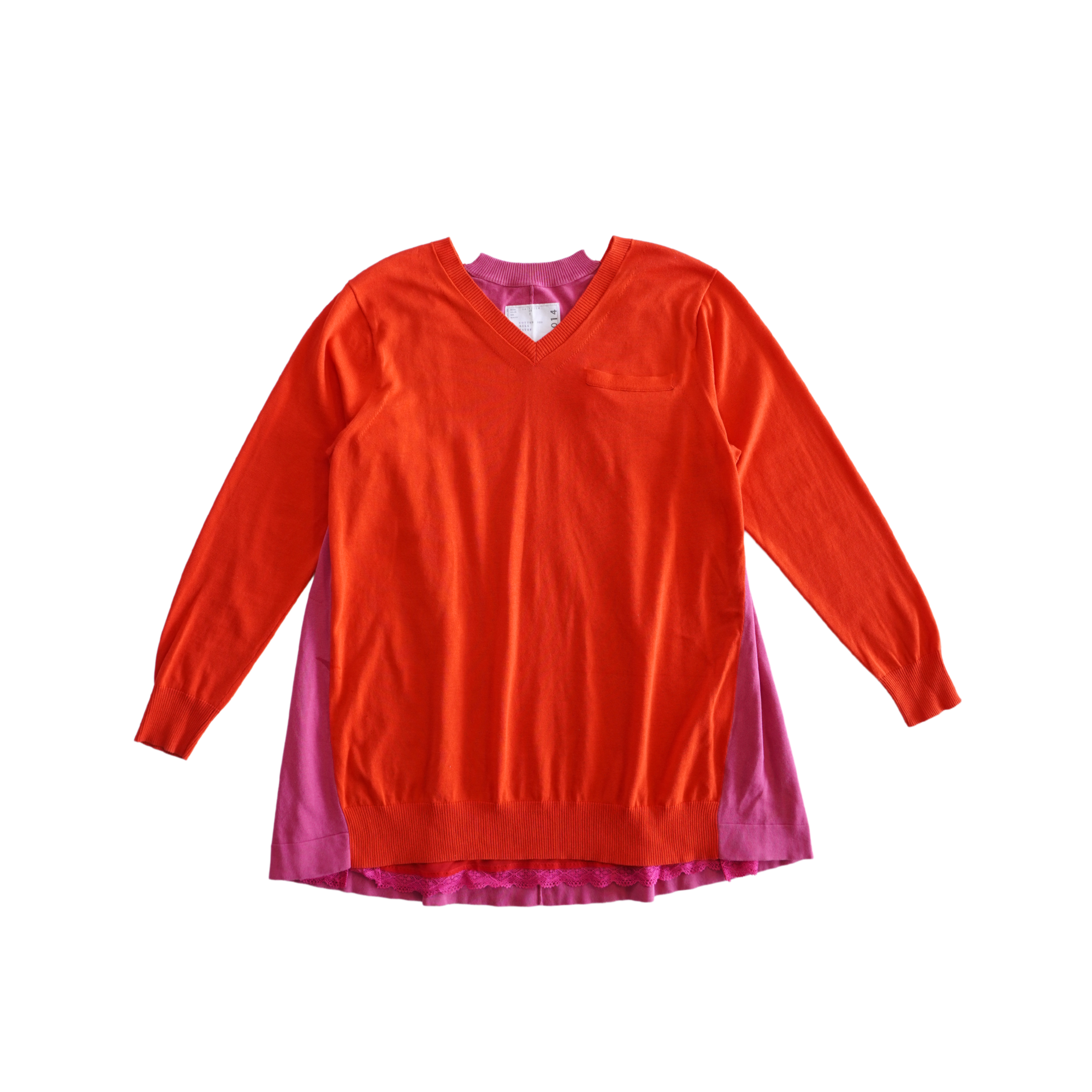 Sacai Colour Block Sweater - Women's 2