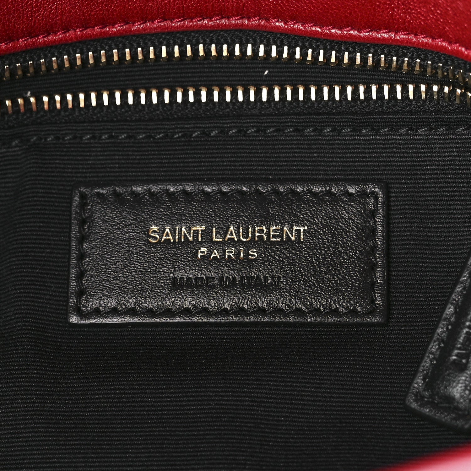 YSL LEATHER LOULOU MEDIUM CHAIN SHOULDER BAG