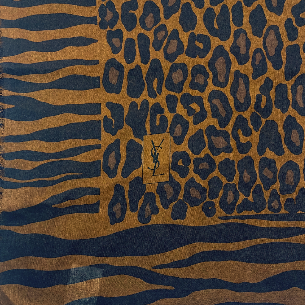 Yves Saint Laurent Square Scarf