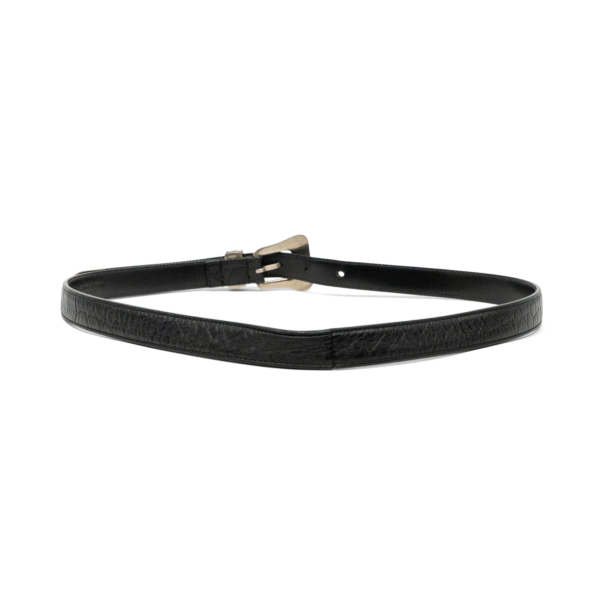 Saint Laurent Reptile Belt - 80