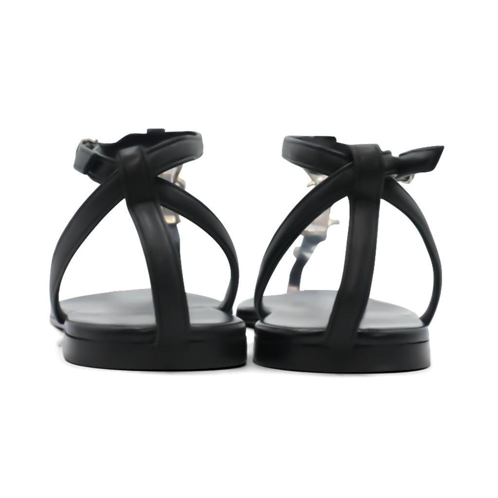 Saint Laurent Logo Sandals - Womens' 37