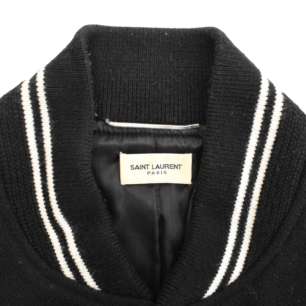 Saint Laurent 'Teddy' Varsity Jacket - Women's 36