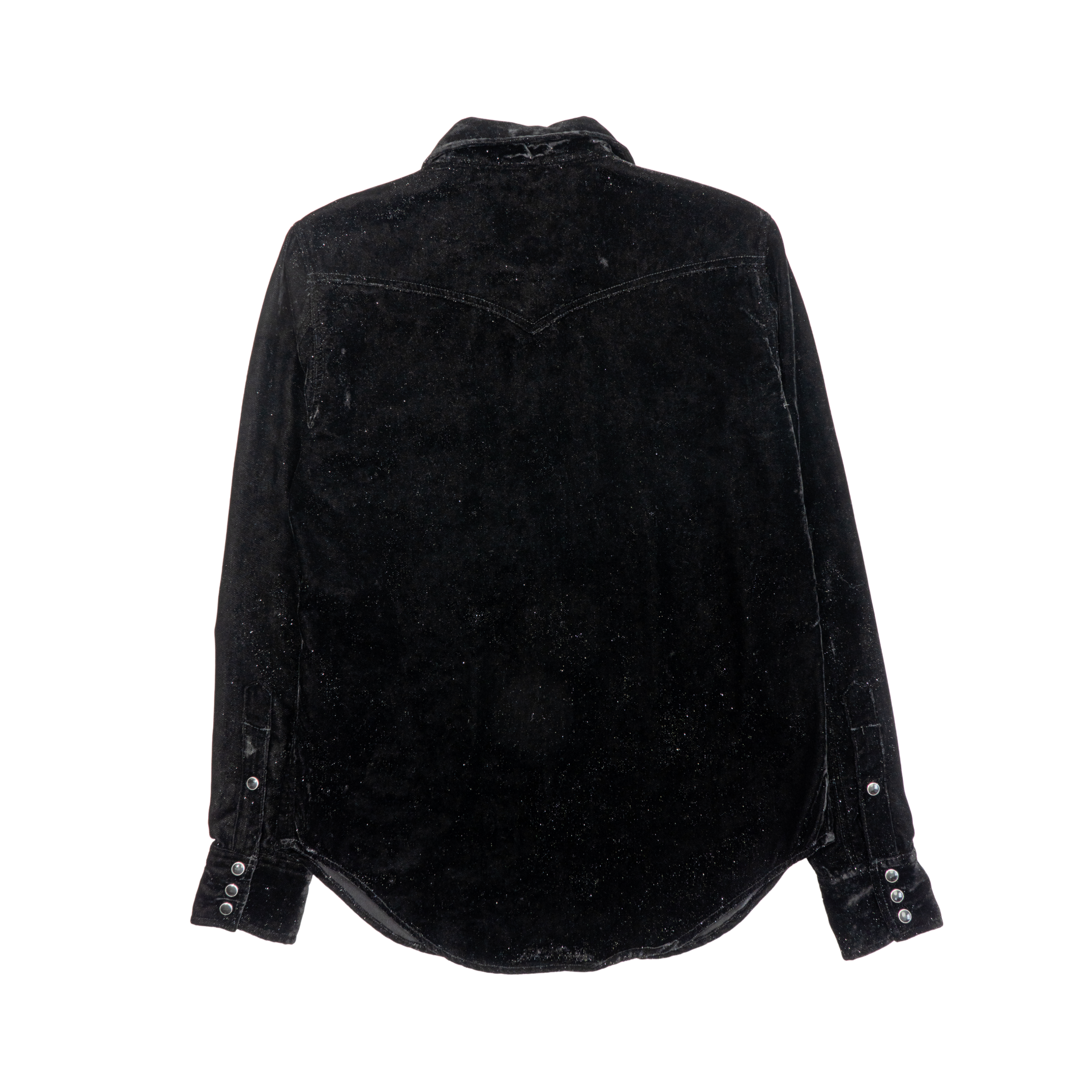 Saint Laurent Western Velvet Blouse - Women's L
