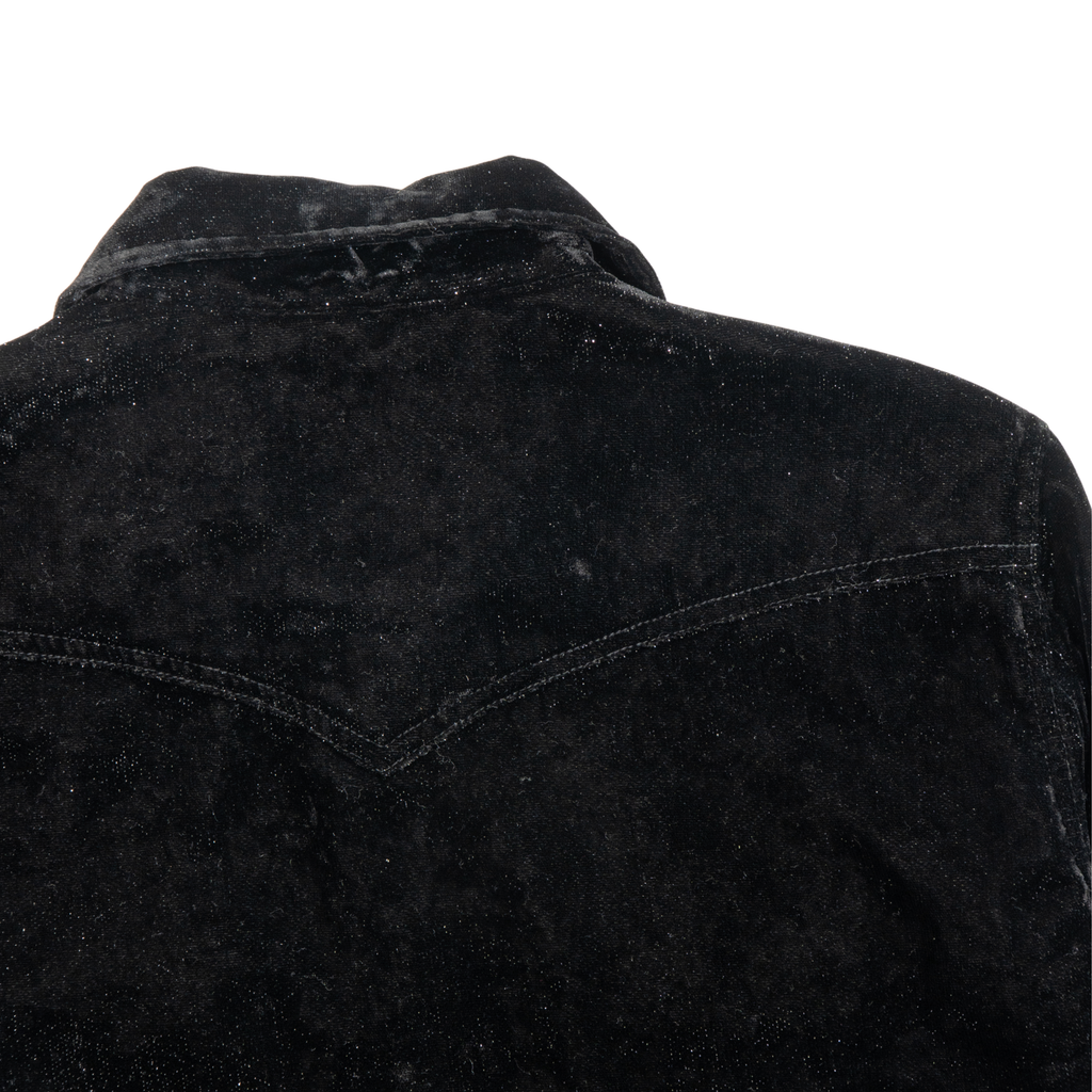 Saint Laurent Western Velvet Blouse - Women's L