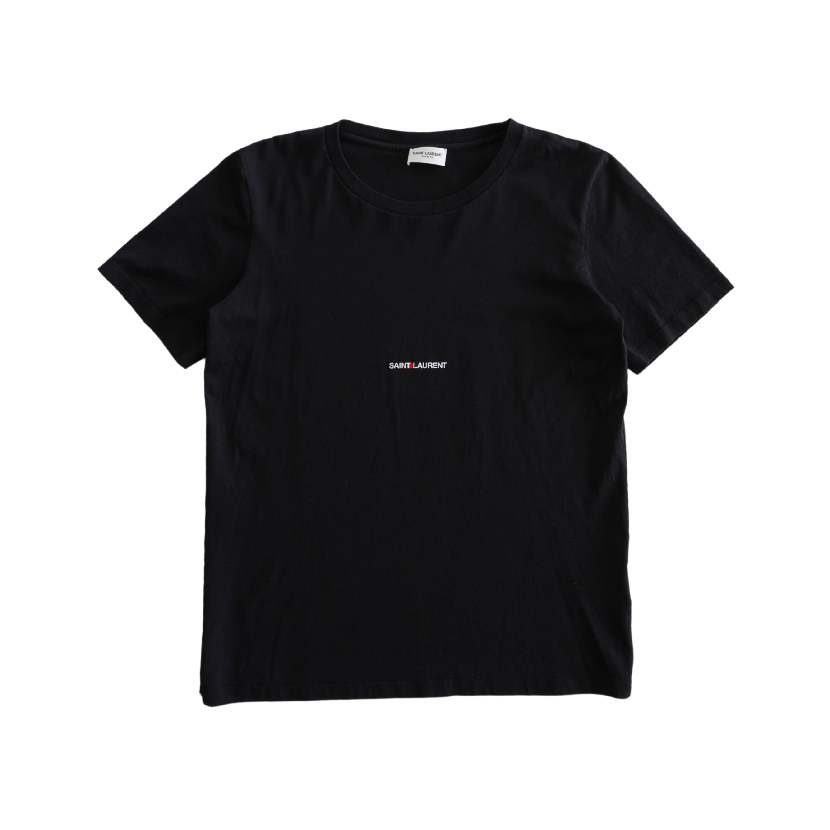 Saint Laurent 'Rive Gauche Logo' T-Shirt - Women's XS
