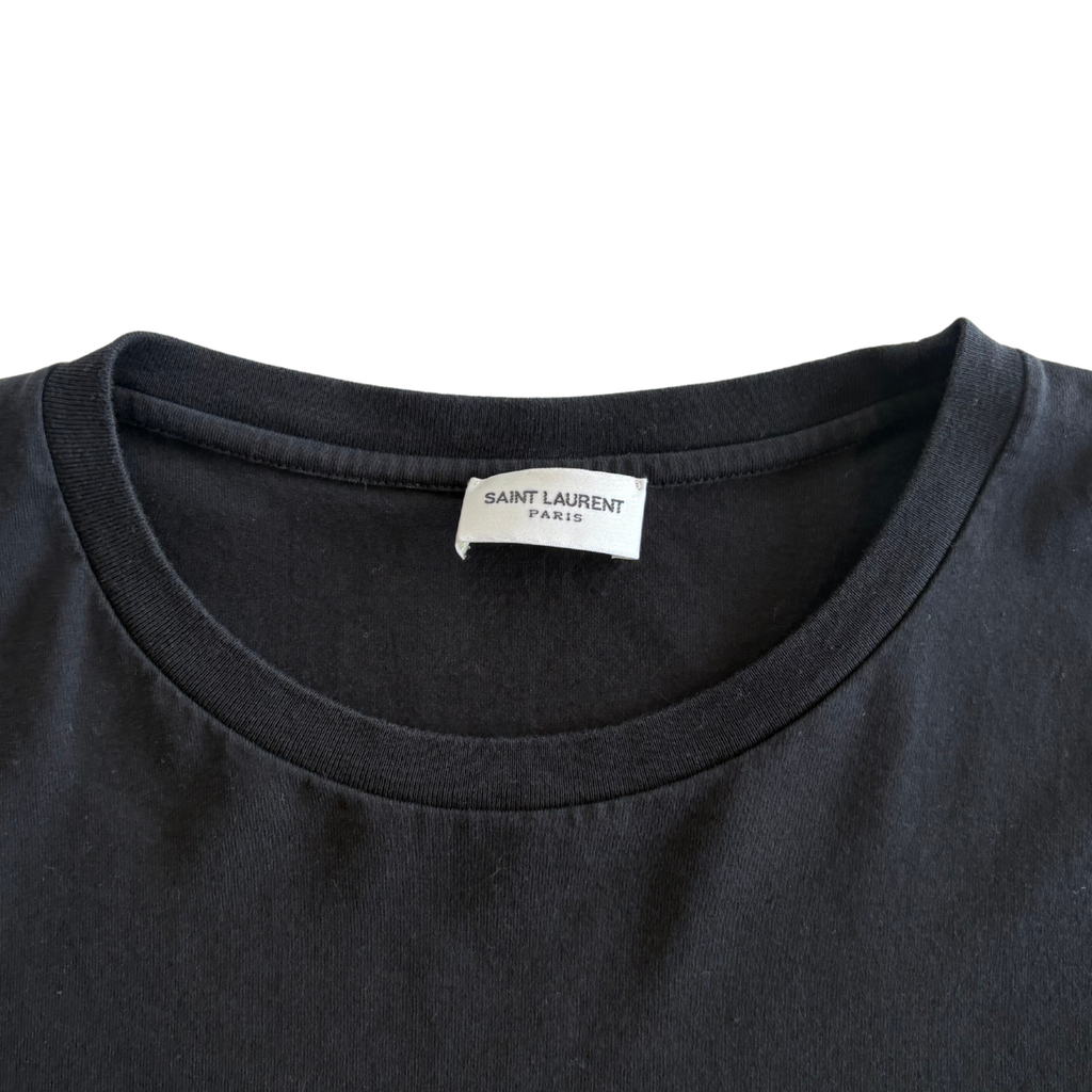 Saint Laurent 'Rive Gauche Logo' T-Shirt - Women's XS