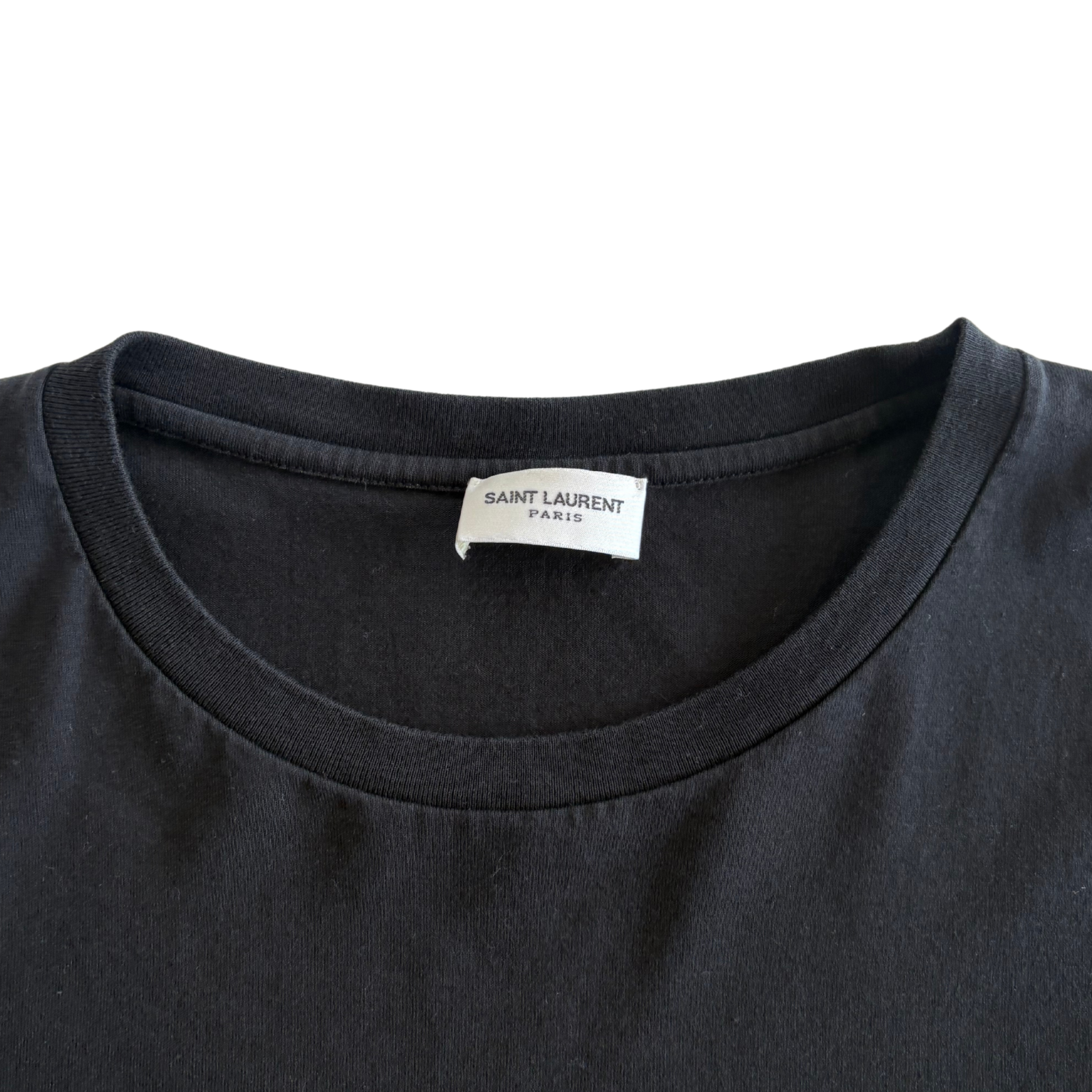 Saint Laurent 'Rive Gauche Logo' T-Shirt - Women's XS