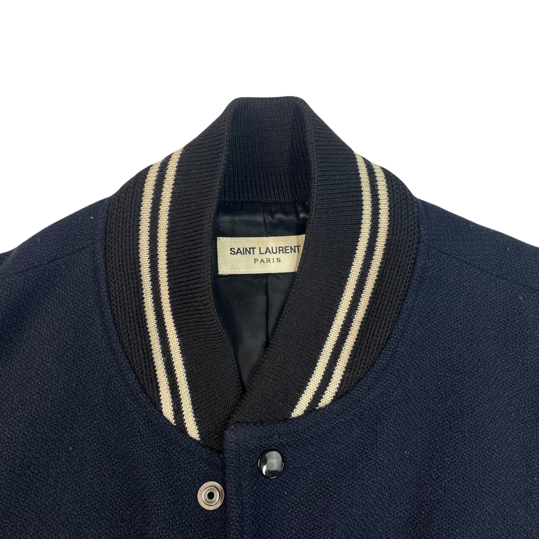 Saint Laurent 'Teddy' Varsity Jacket - Men's 52