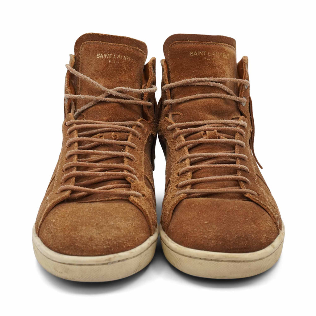 Saint Laurent 'Court Classic Fringe' Sneakers - Women's 40