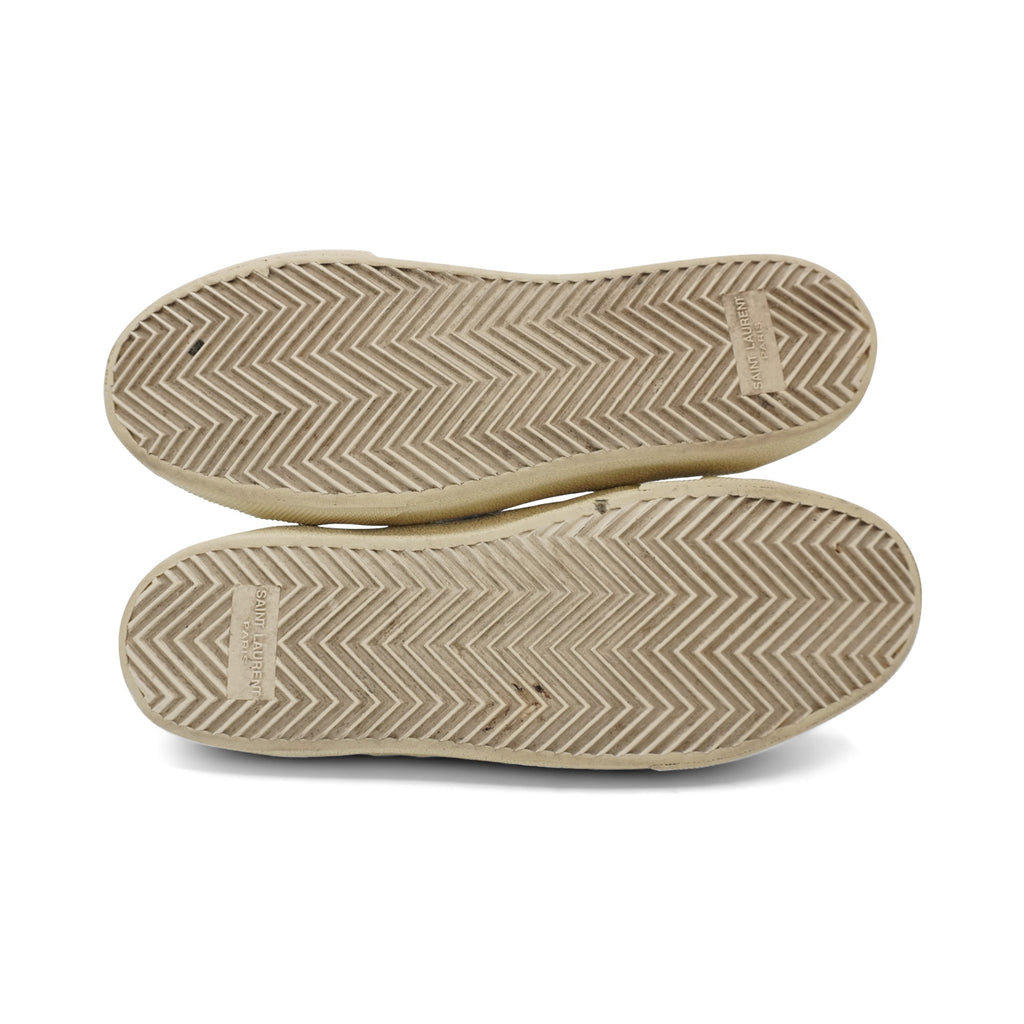 Saint Laurent 'Court Classic' Denim Star Sneakers - Women's 38