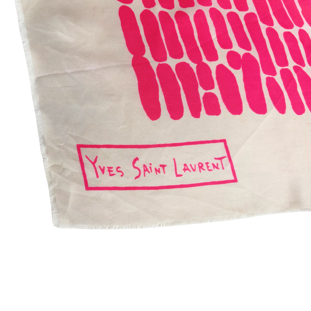 Yves Saint Laurent Silk Scarf