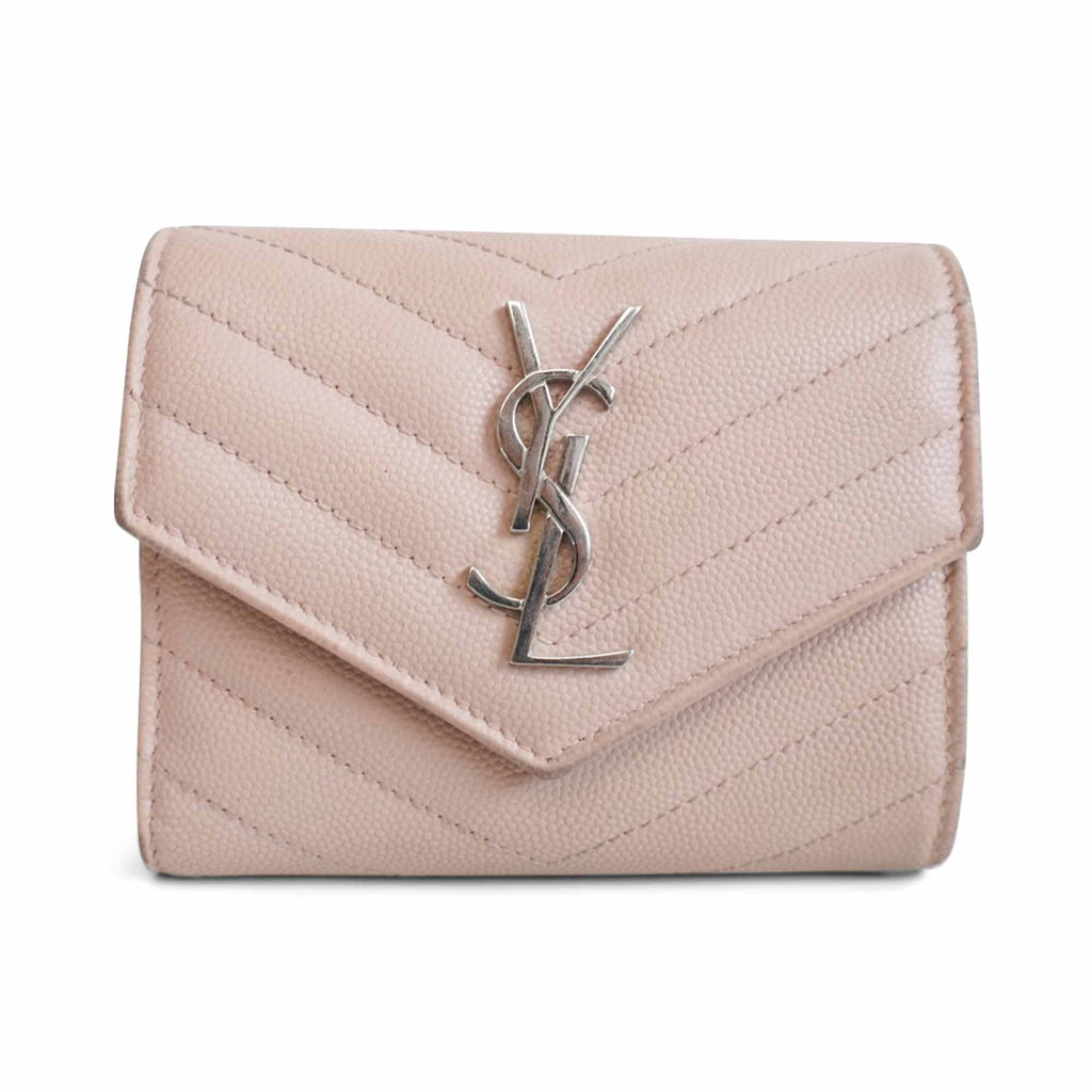 Saint Laurent 'Cassandre' Snap Wallet