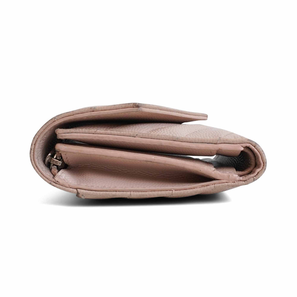 Saint Laurent 'Cassandre' Snap Wallet