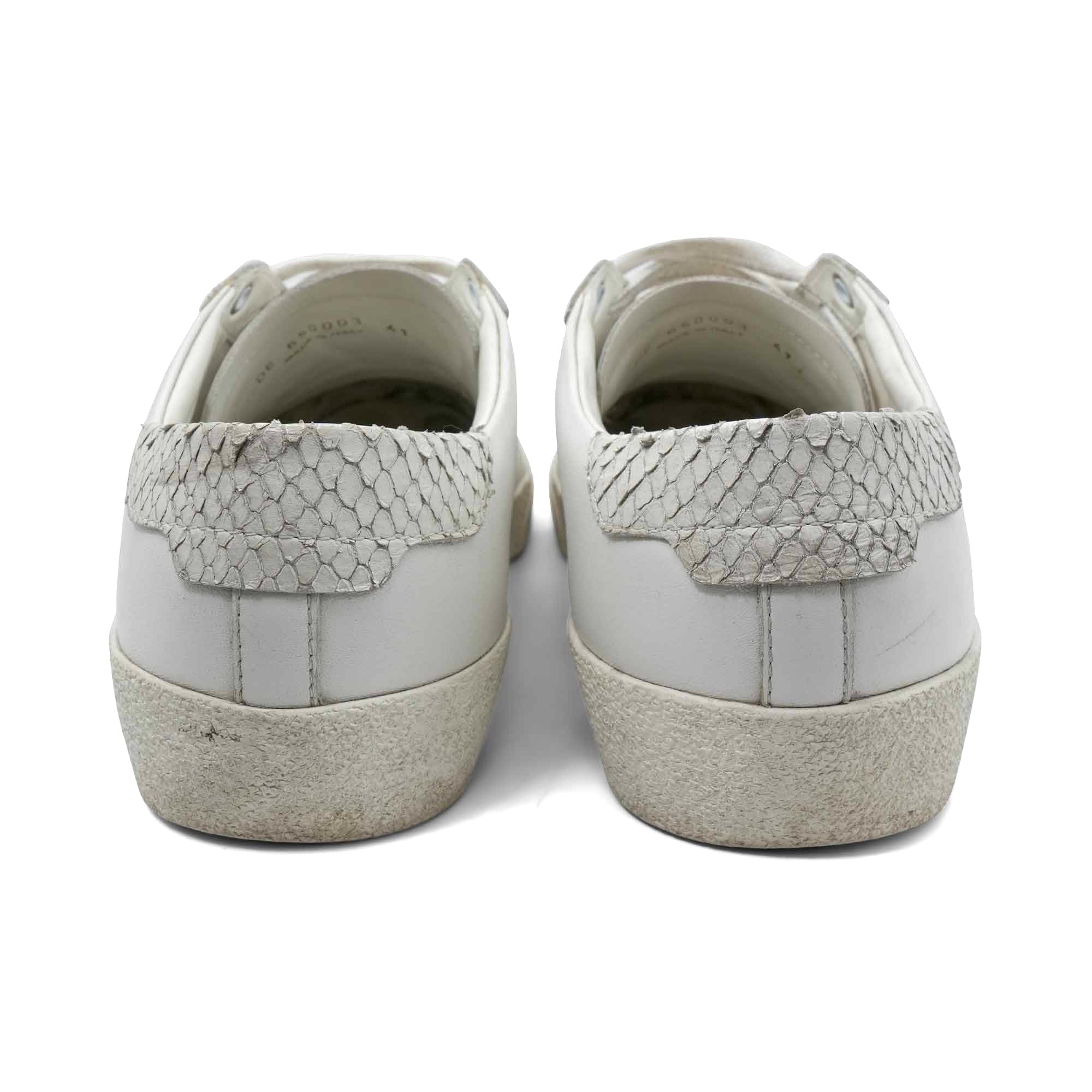 Saint Laurent 'Court Classic' Sneakers - Men's 41