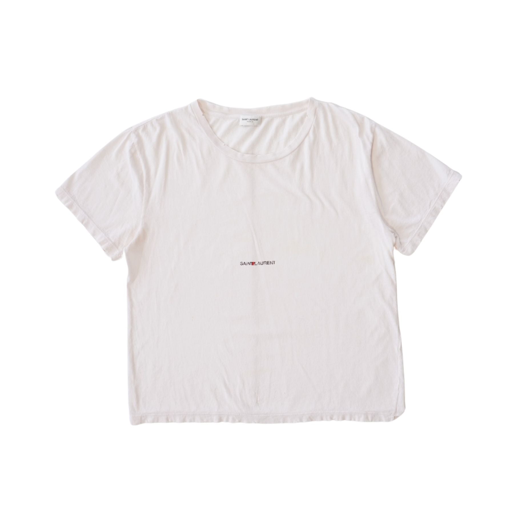 Saint Laurent Logo T-Shirt - Women's M