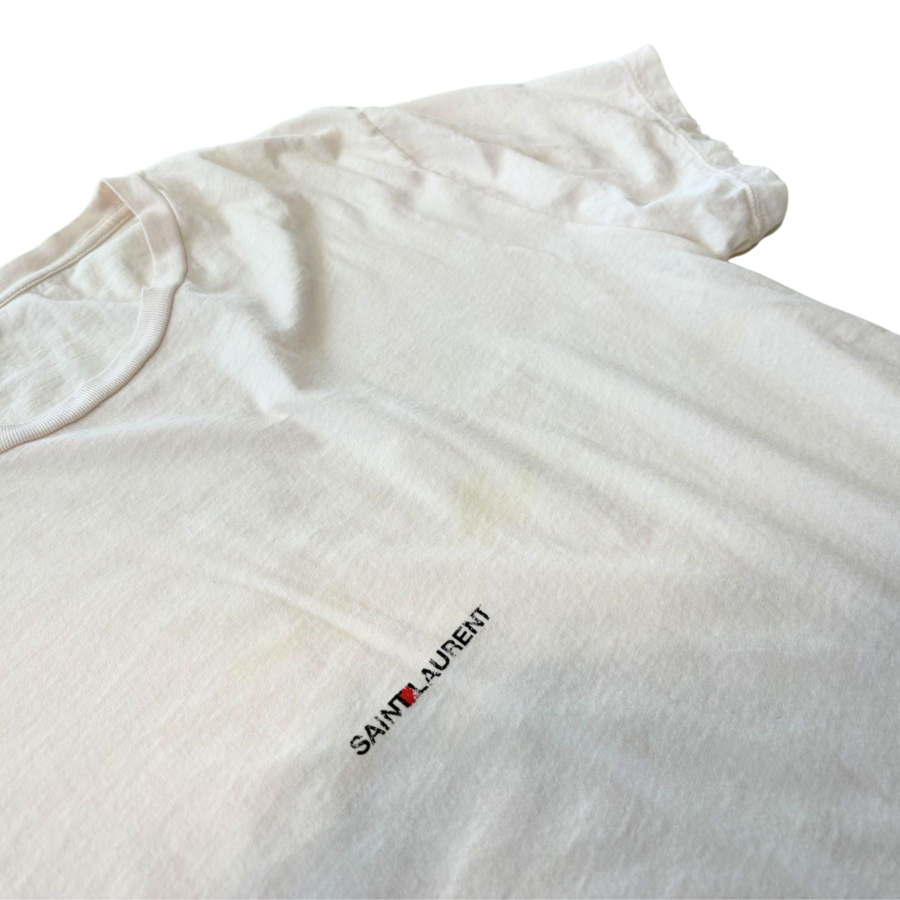 Saint Laurent Logo T-Shirt - Women's M