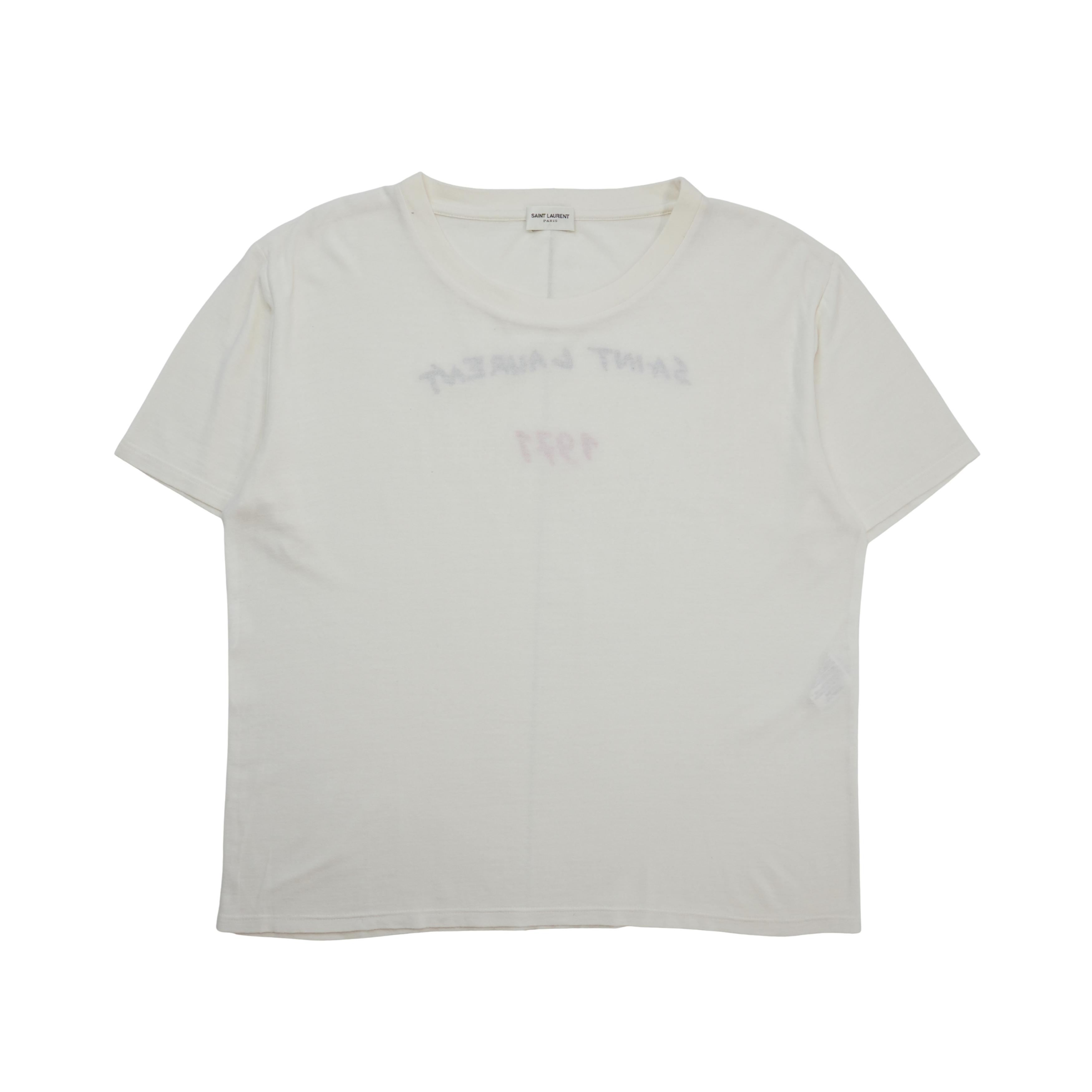 Saint Laurent Back Logo T-Shirt - Men's L