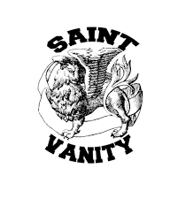SAINT VANITY CROSS GREY T-SHIRT