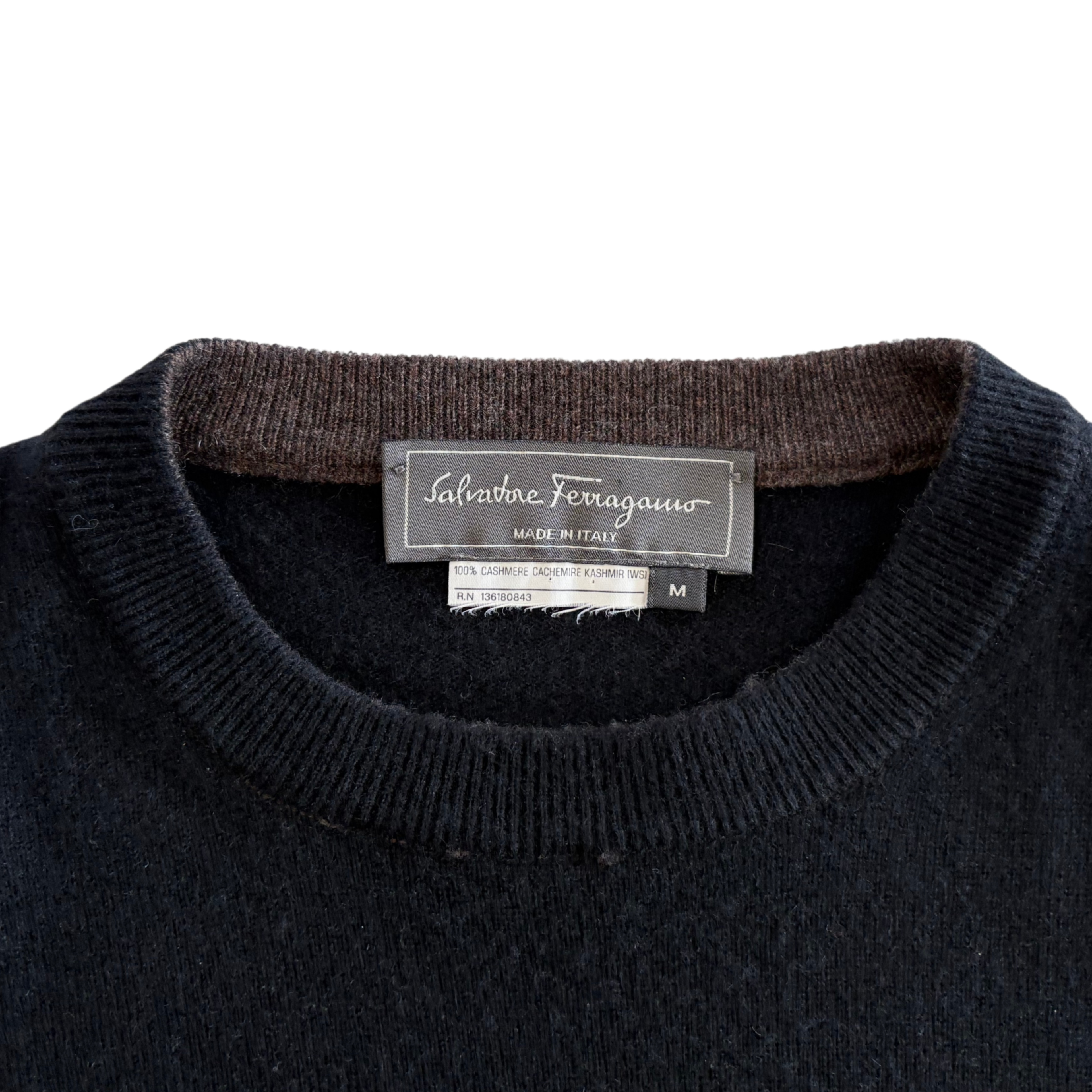 Salvatore Ferragamo Cashmere Sweater - Men's M