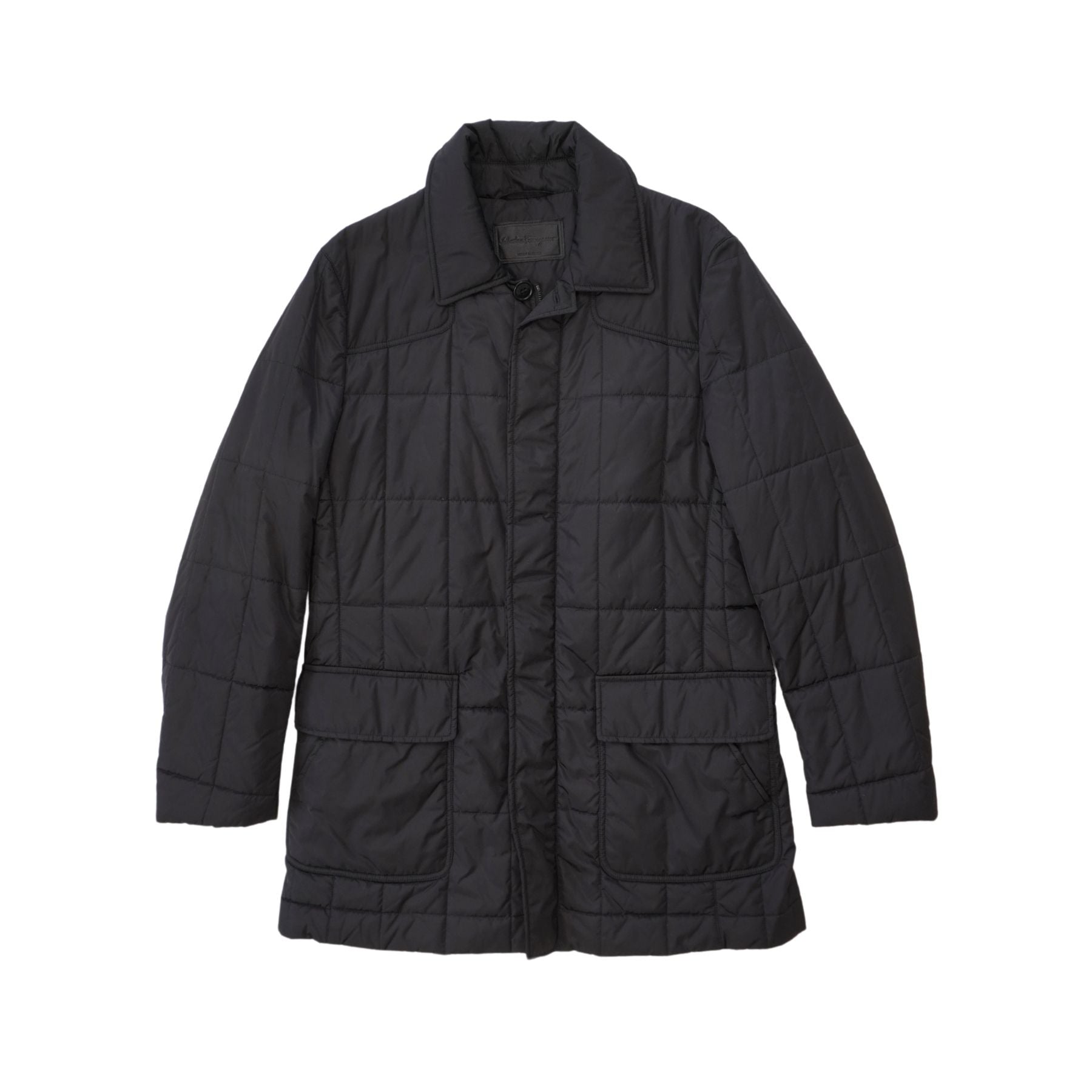 Salvatore Ferragamo Quilted Jacket - Men's 50