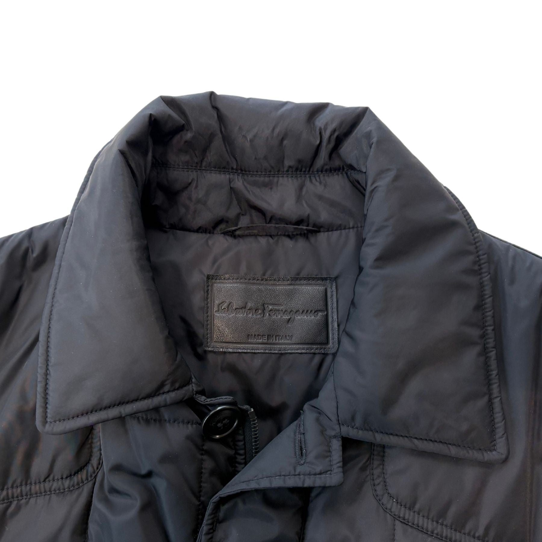 Salvatore Ferragamo Quilted Jacket - Men's 50