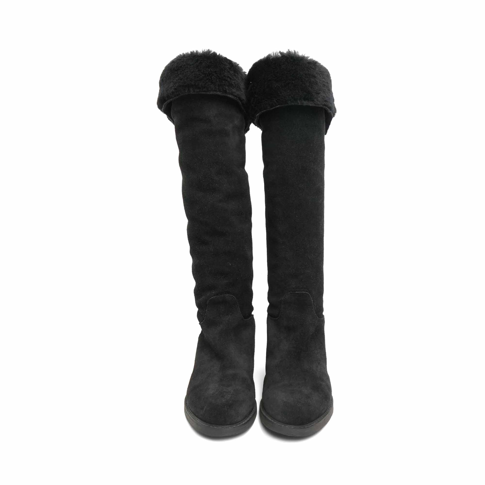 Salvatore Ferragamo Suede Boots - Women's 5.5