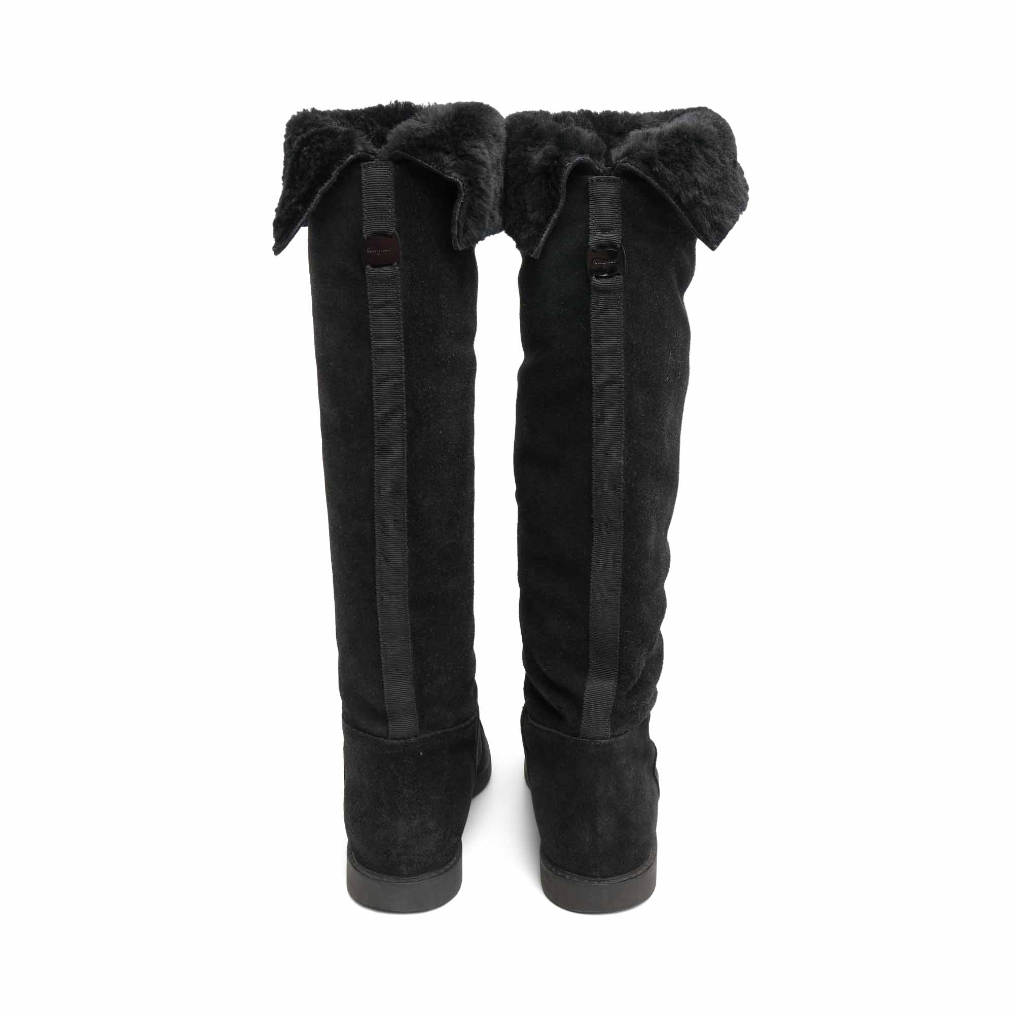 Salvatore Ferragamo Suede Boots - Women's 5.5