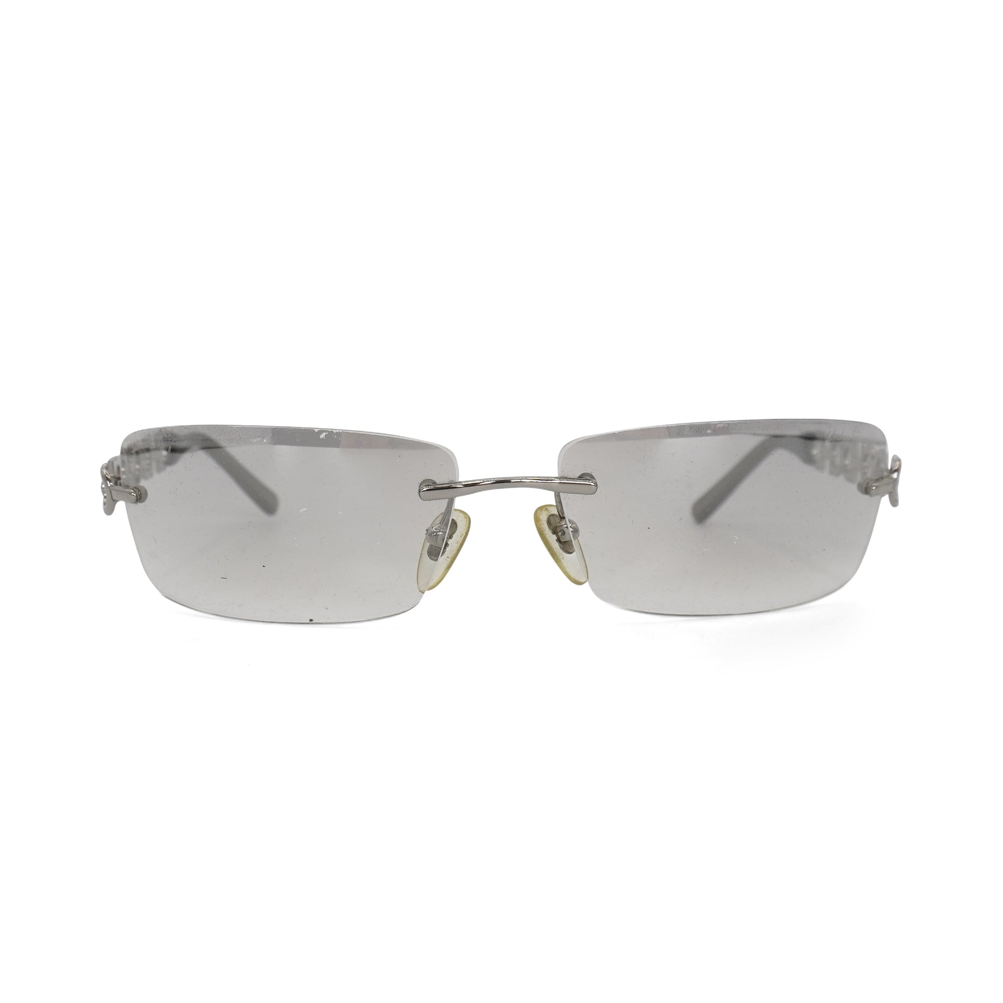 Salvatore Ferragamo 'Gancini' Frameless Sunglasses