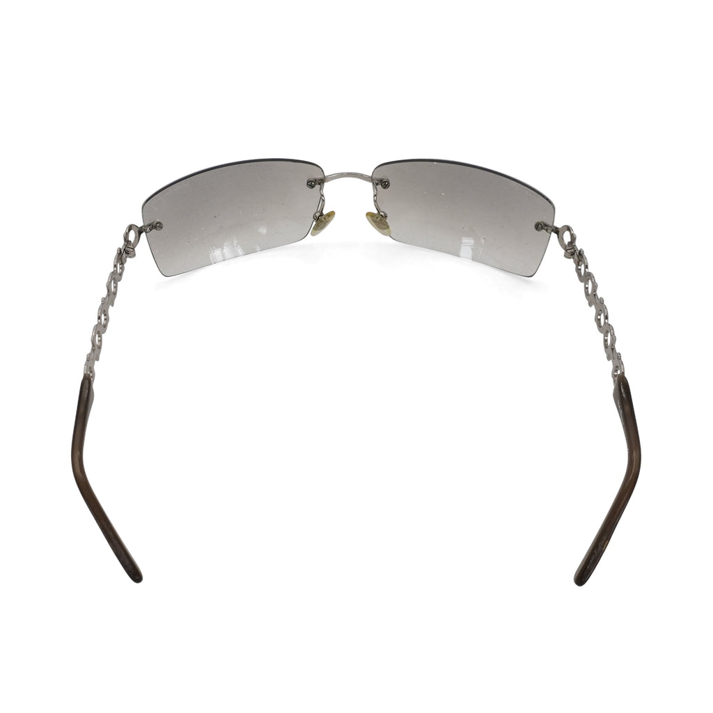 Salvatore Ferragamo 'Gancini' Frameless Sunglasses