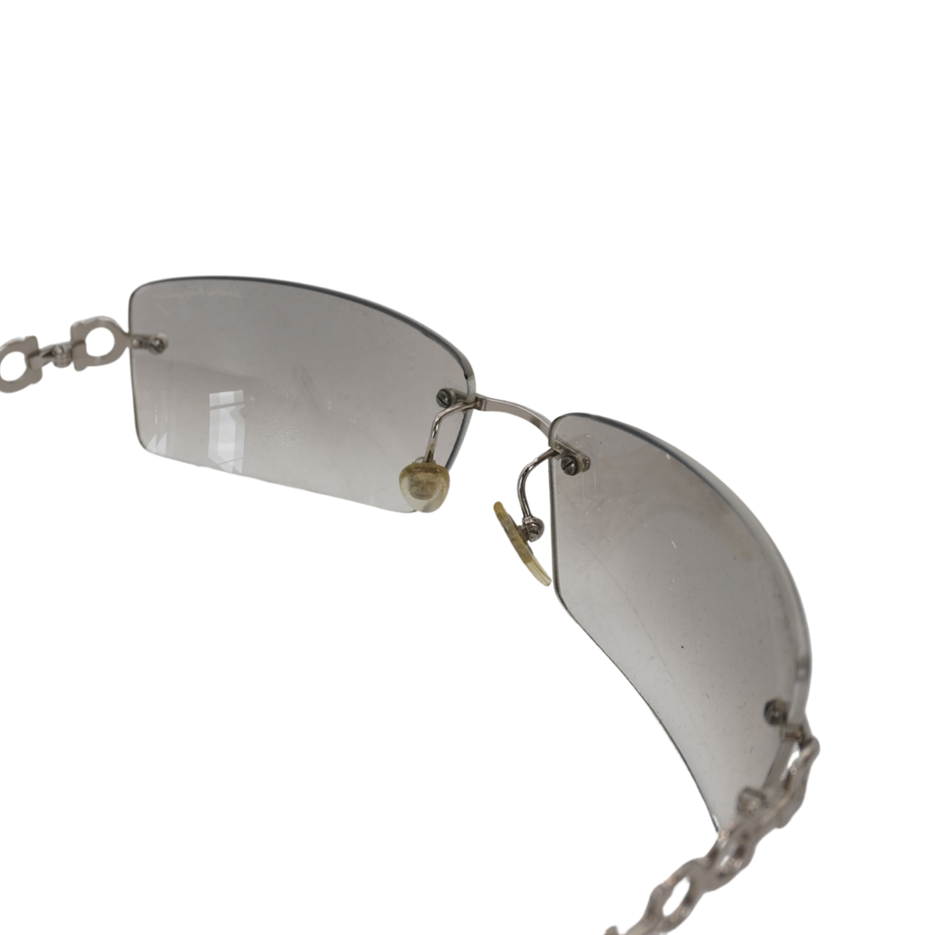Salvatore Ferragamo 'Gancini' Frameless Sunglasses