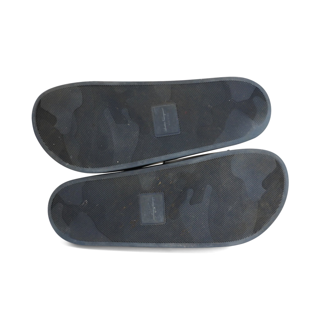 Salvatore Ferragamo 'Gancini' Slides - Men's 42