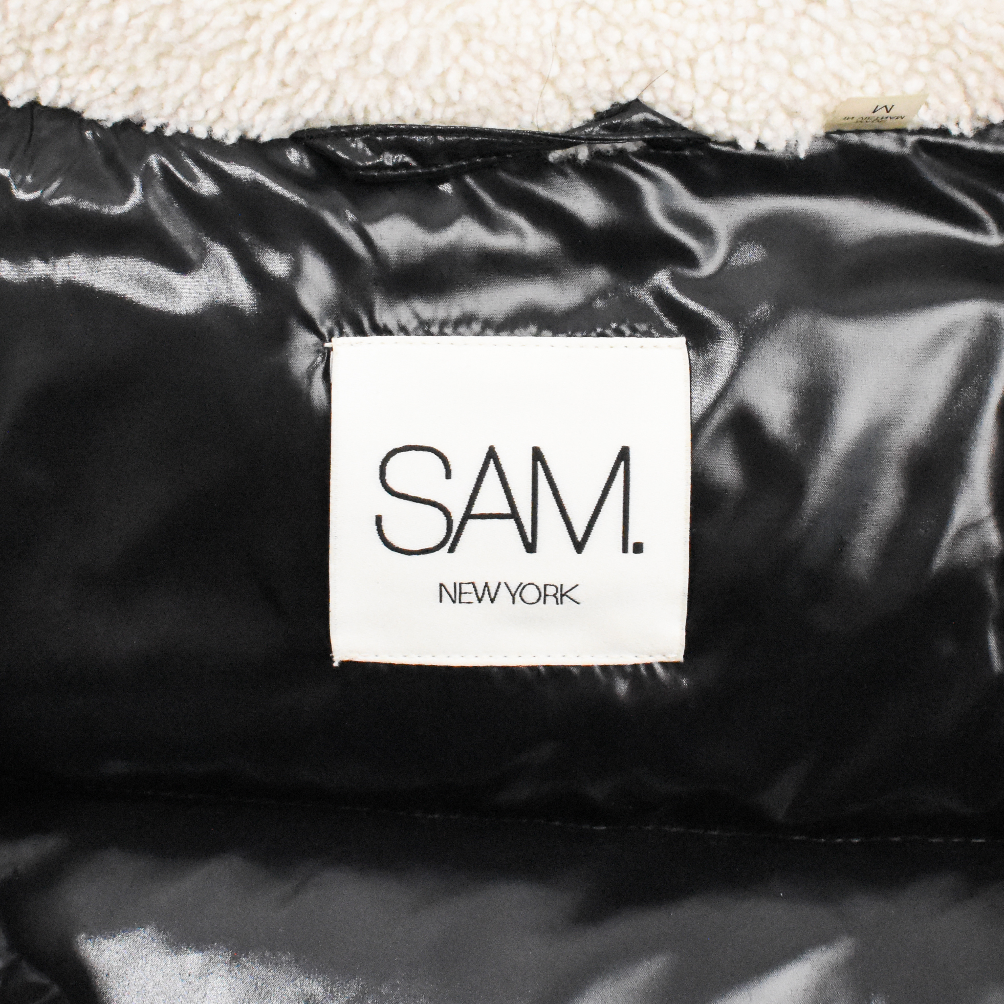Sam 'Gigi' Shearling Puffer Jacket - Women's M