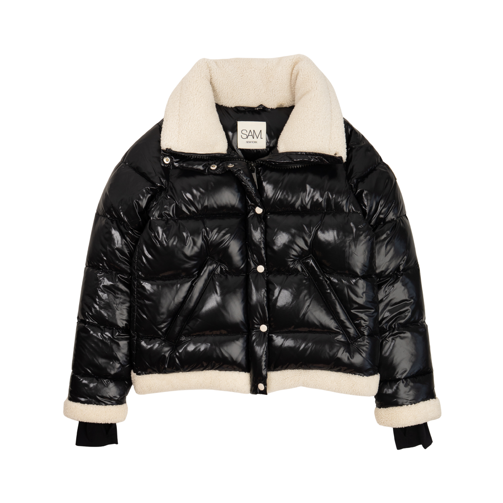 Sam 'Gigi' Shearling Puffer Jacket - Women's M