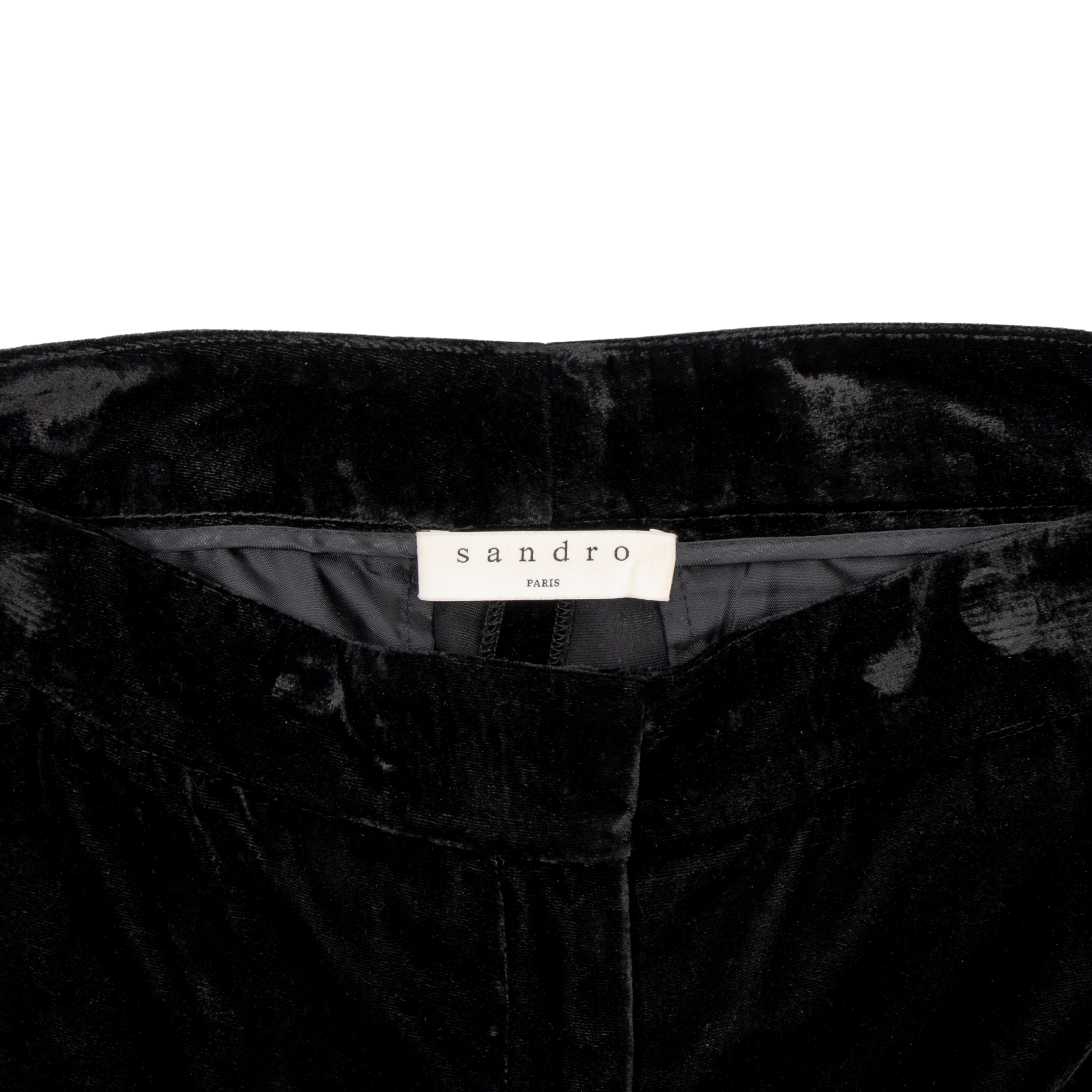 Sandro Velvet Trousers - Women's 36