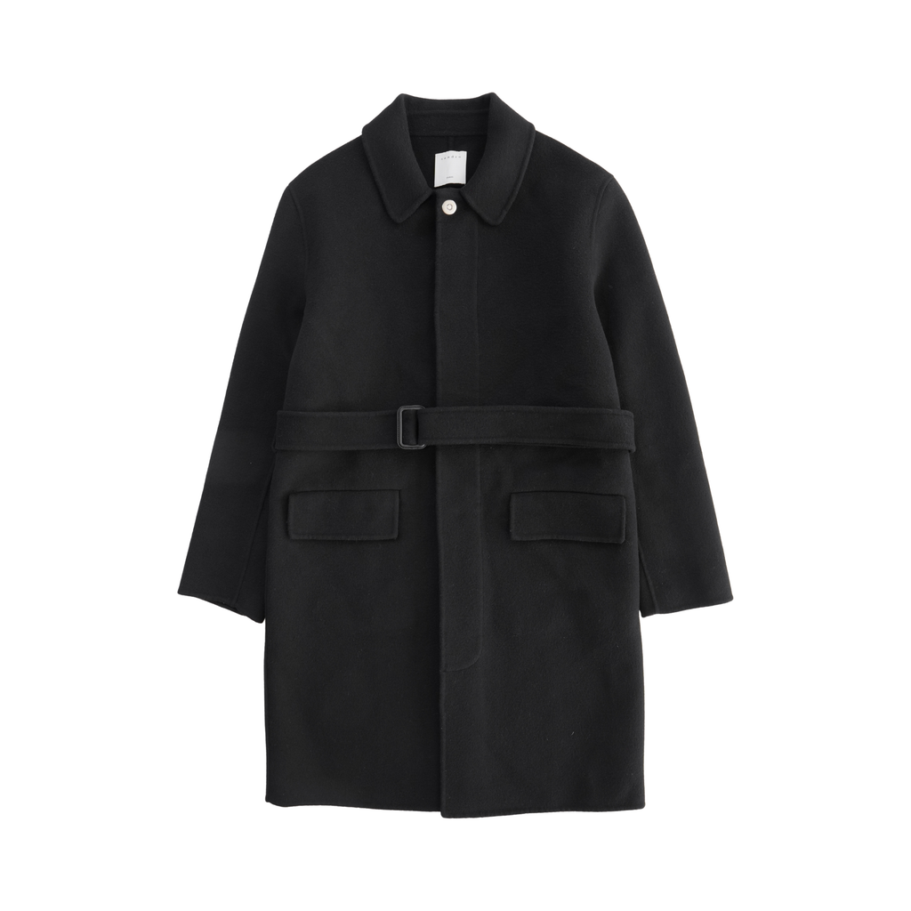 Sandro Belted Wool Jacket - Men's L