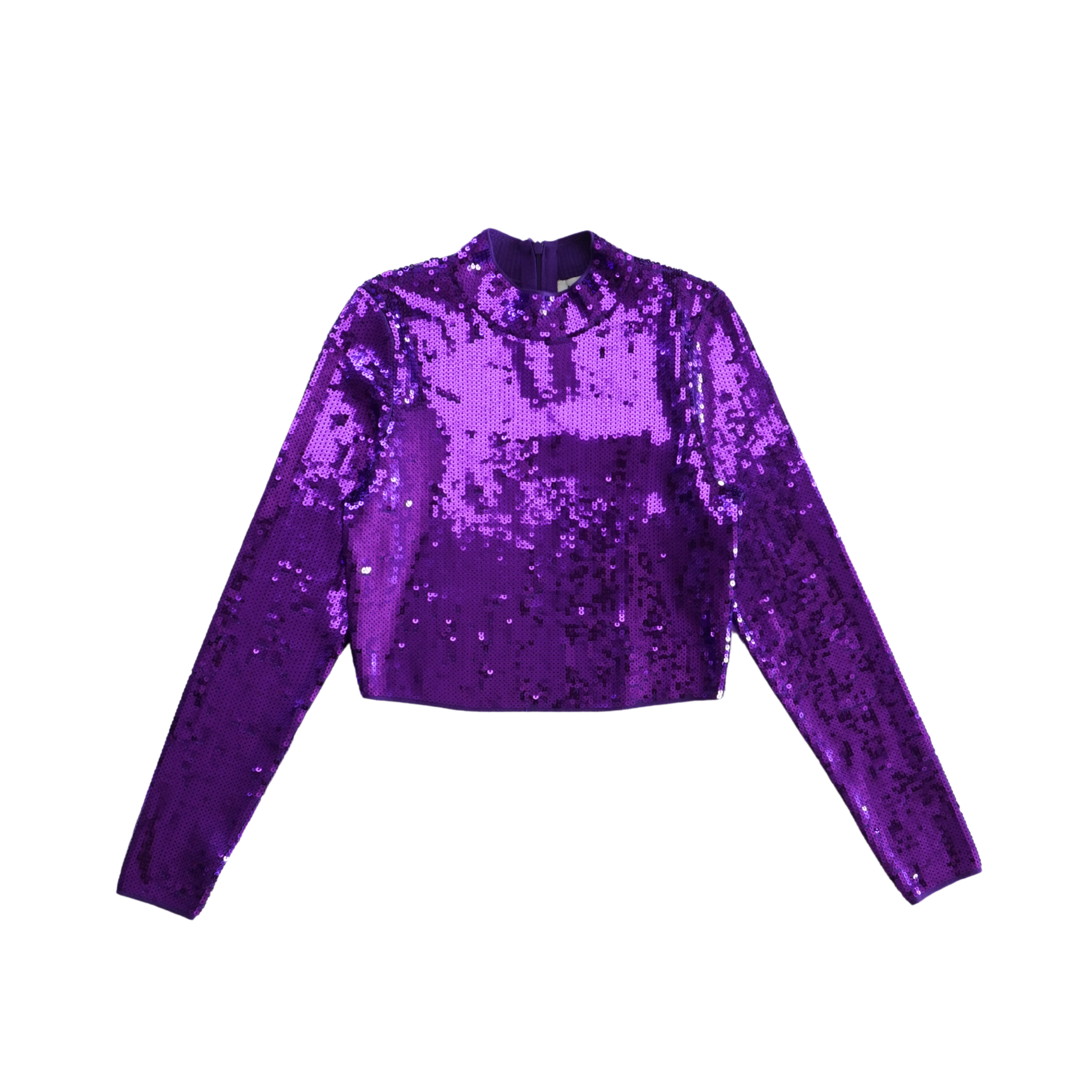 Sandro Sequin Crop Top - Women's 2