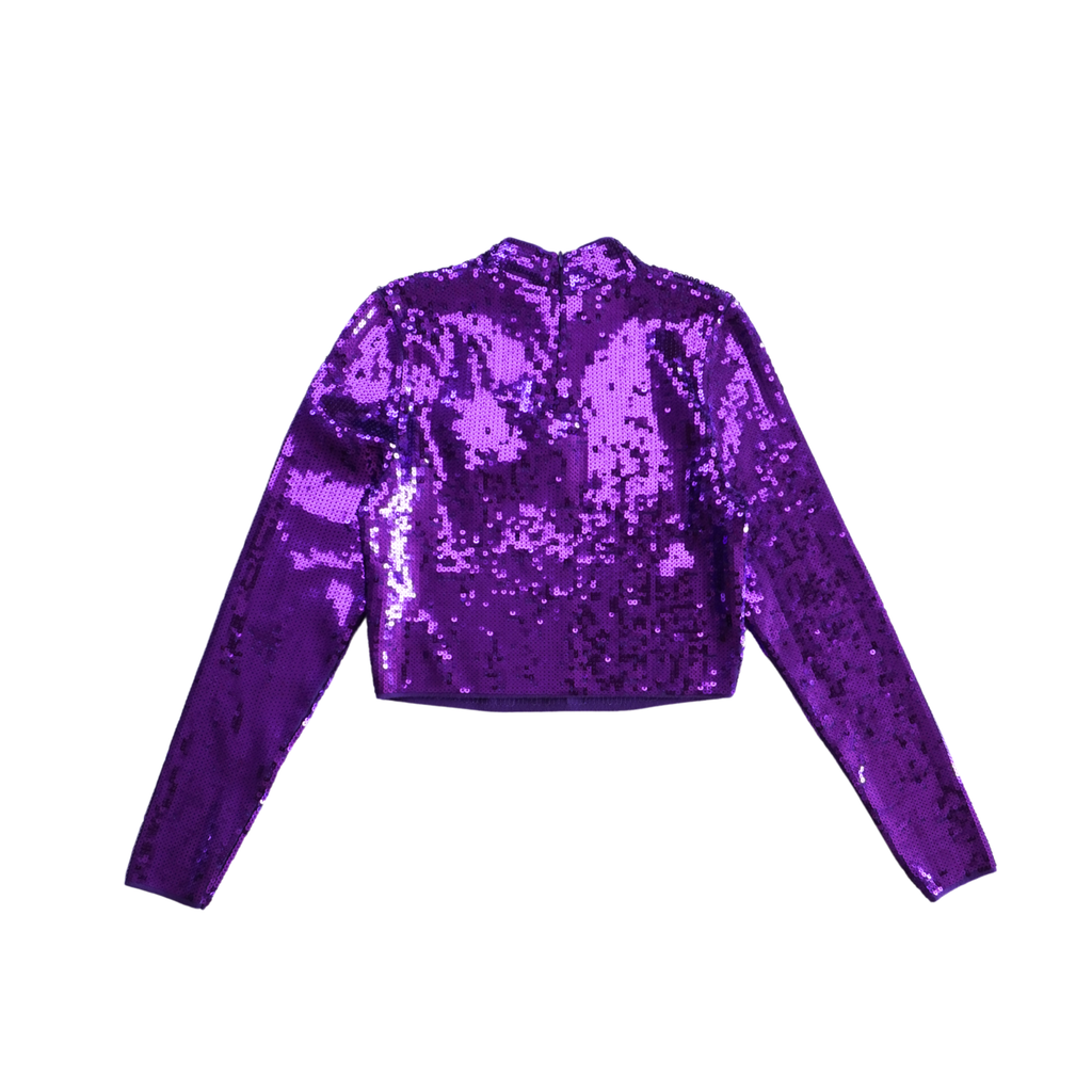 Sandro Sequin Crop Top - Women's 2