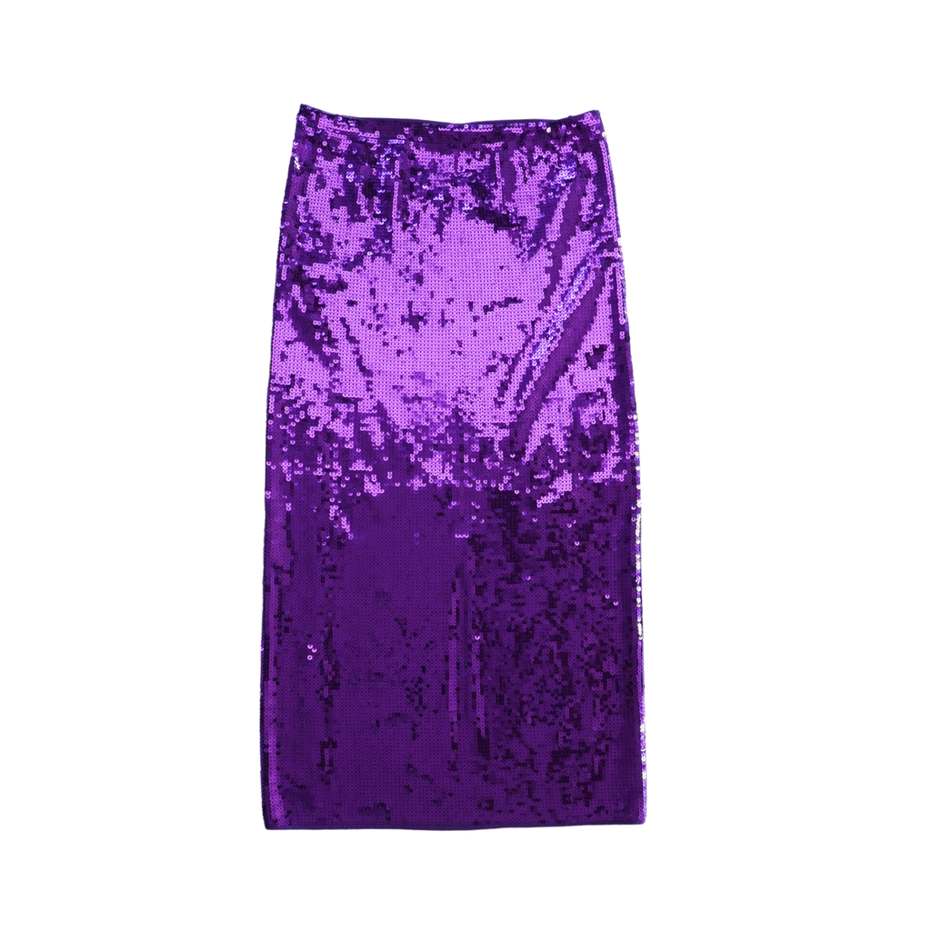 Sandro Sequin Midi Skirt - Women's 38