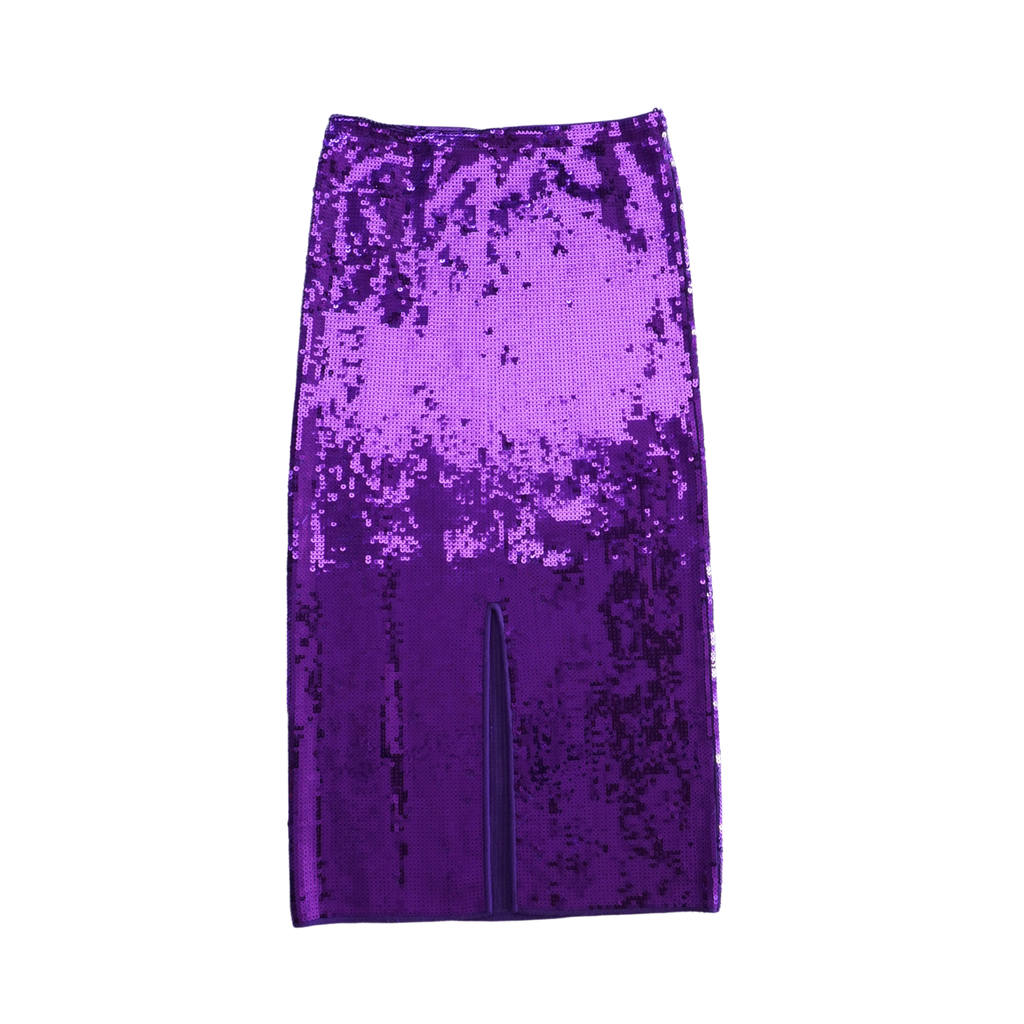 Sandro Sequin Midi Skirt - Women's 38