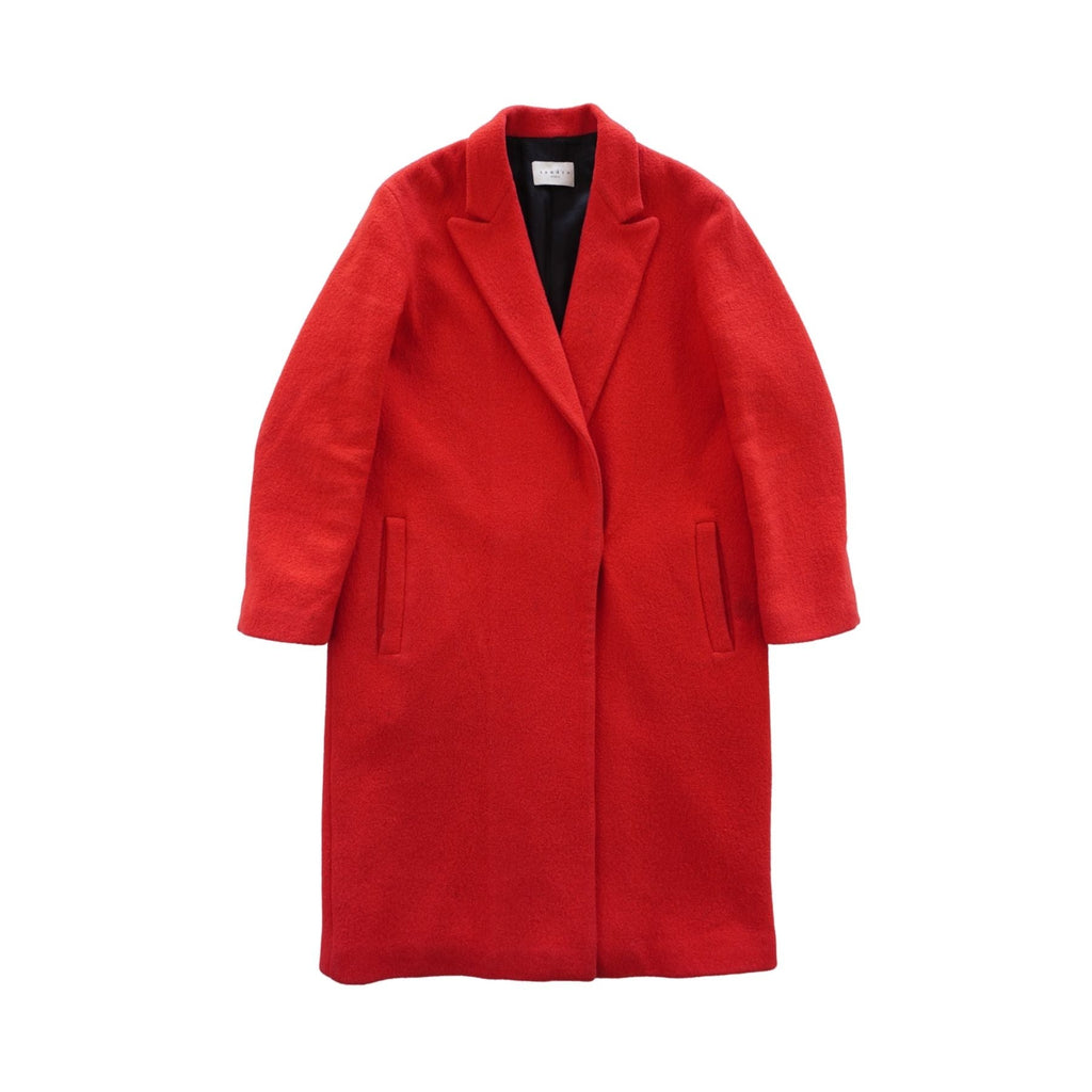 Sandro Wool Coat - Women's 36