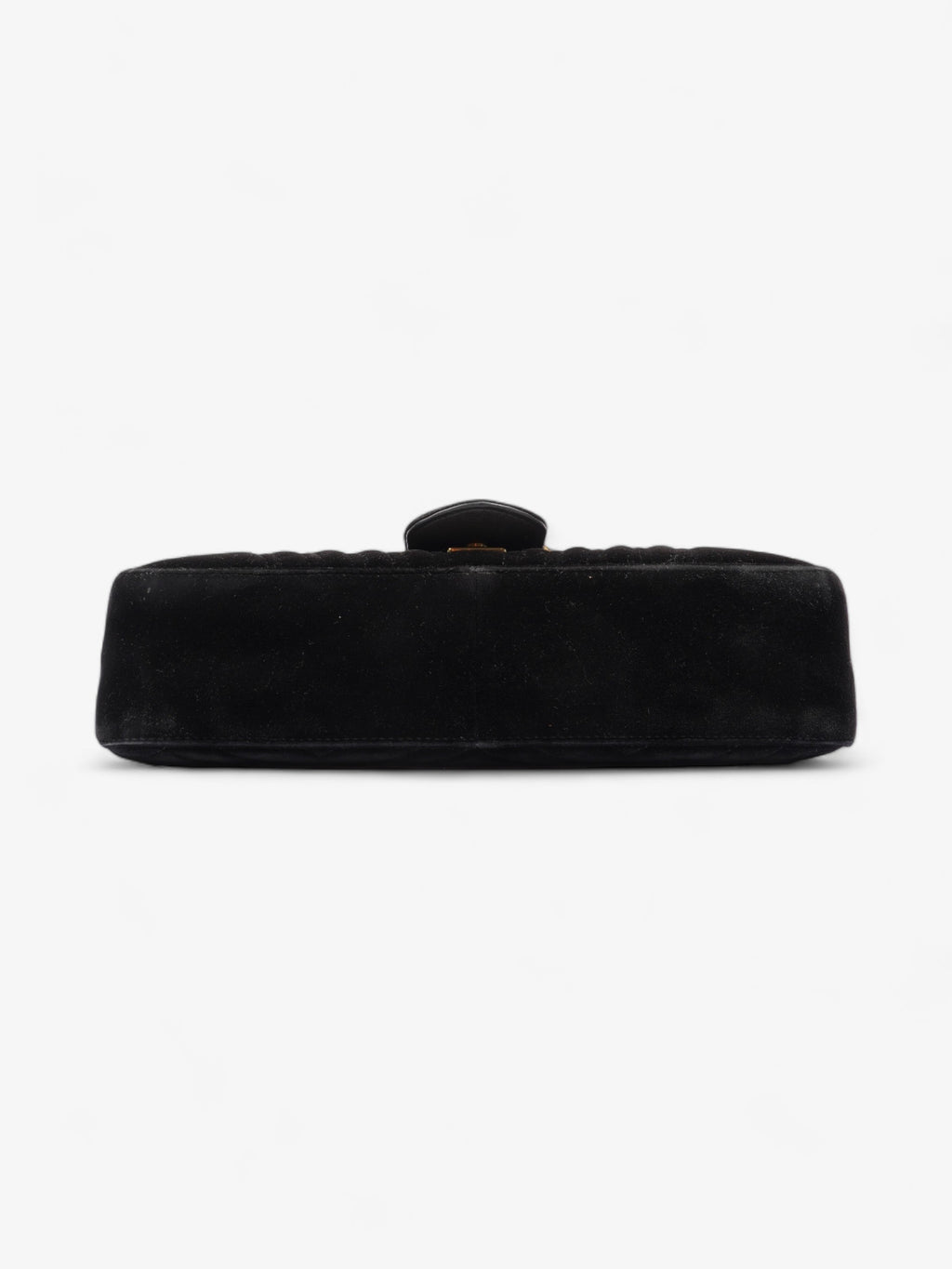 Gucci GG Marmont Flap Black Velvet Medium