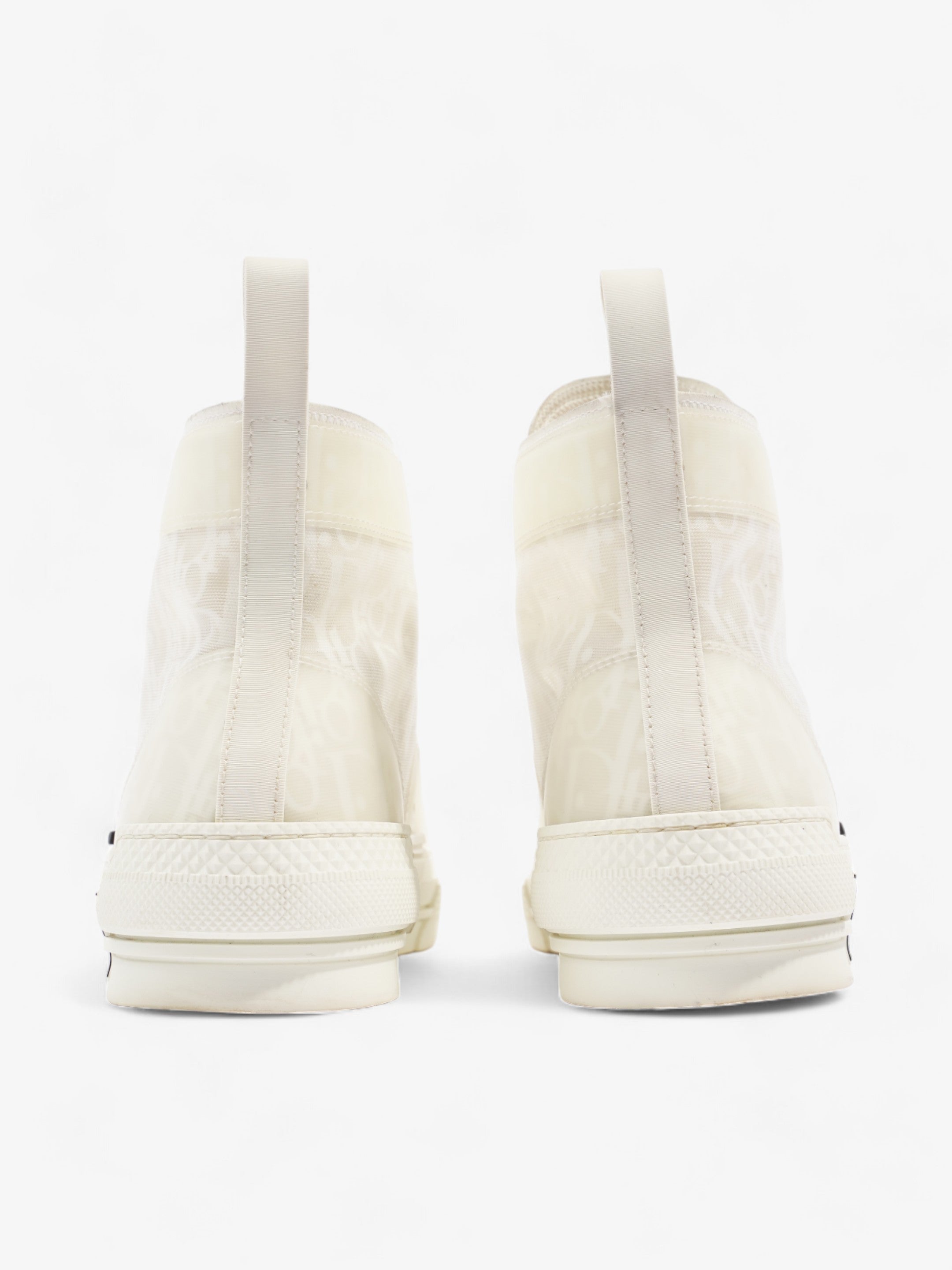 Christian Dior B23 High Top White Canvas EU 41 UK 7