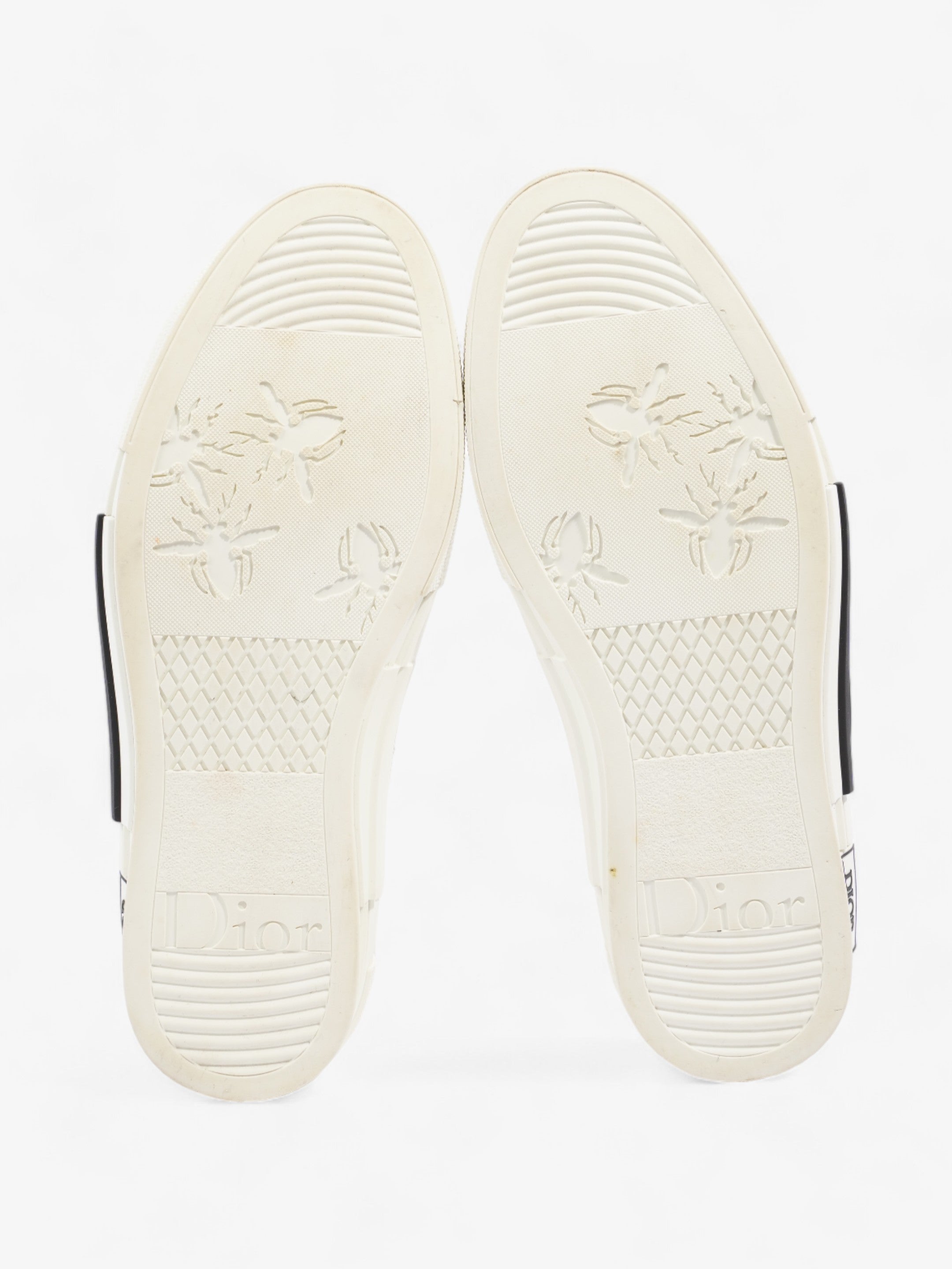 Christian Dior B23 High Top White Canvas EU 41 UK 7