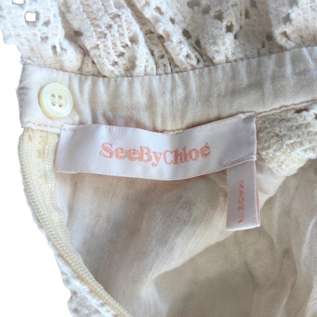 See By Chloe Crochet Top - Women's XS