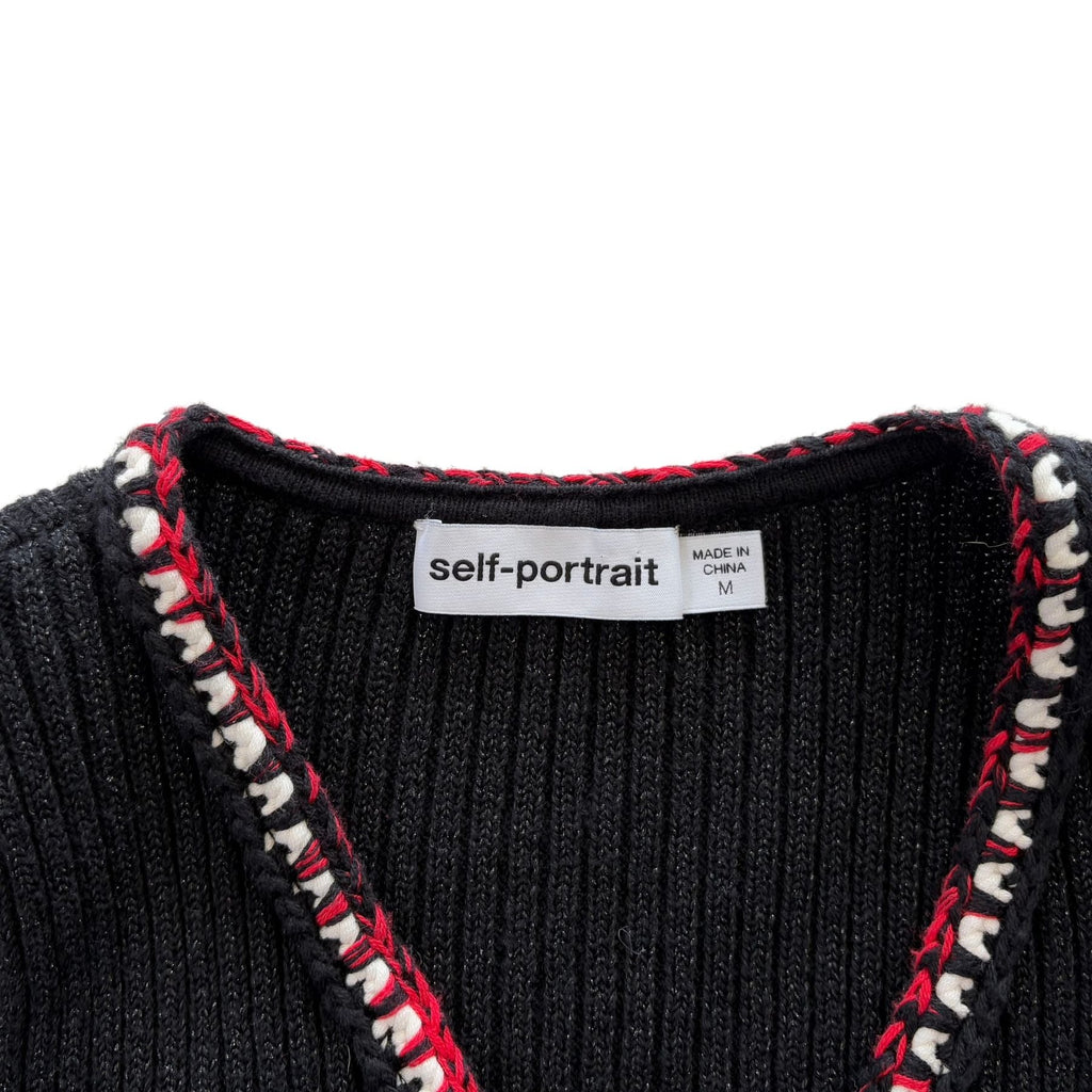 Self-Portrait Knit Dress - Women's M