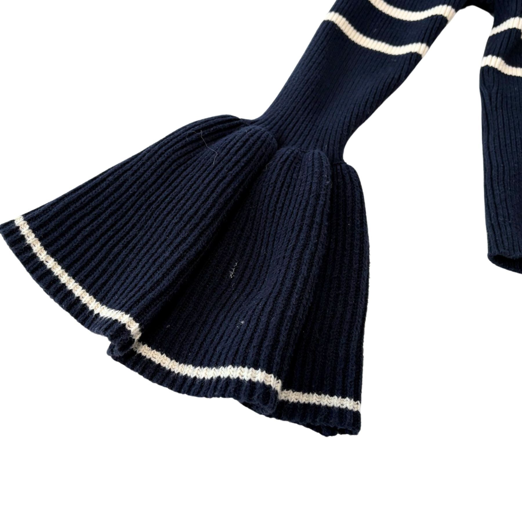 Self Portrait 'Ruffle' Sweater - Women's S