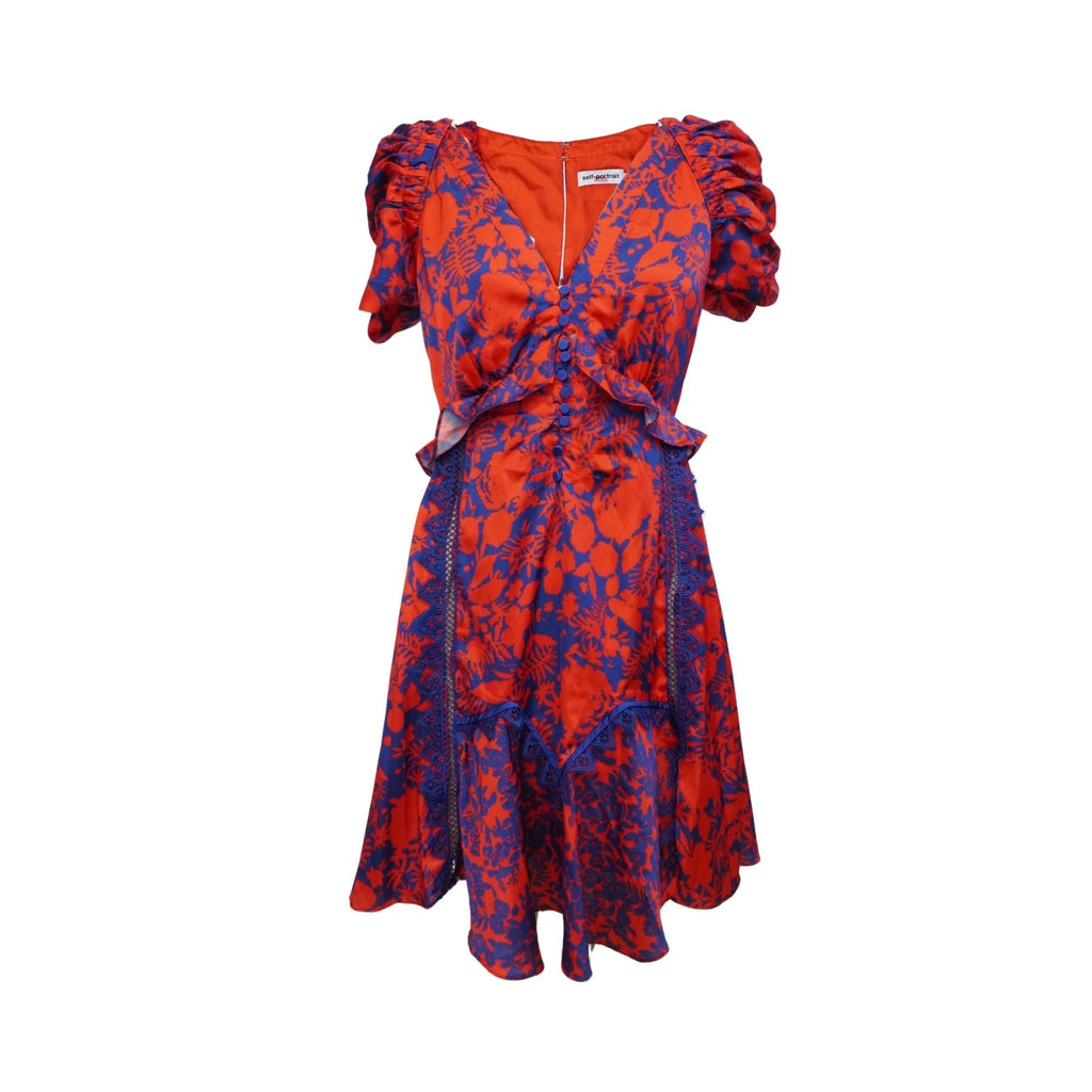 Self Portrait Ruffle Dress - Women's 4