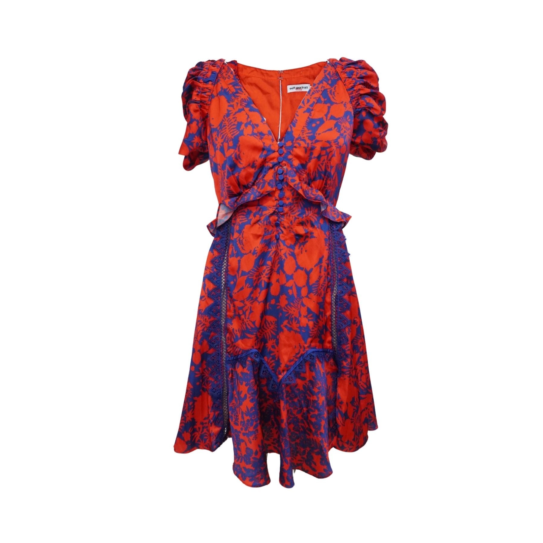 Self Portrait Ruffle Dress - Women's 4