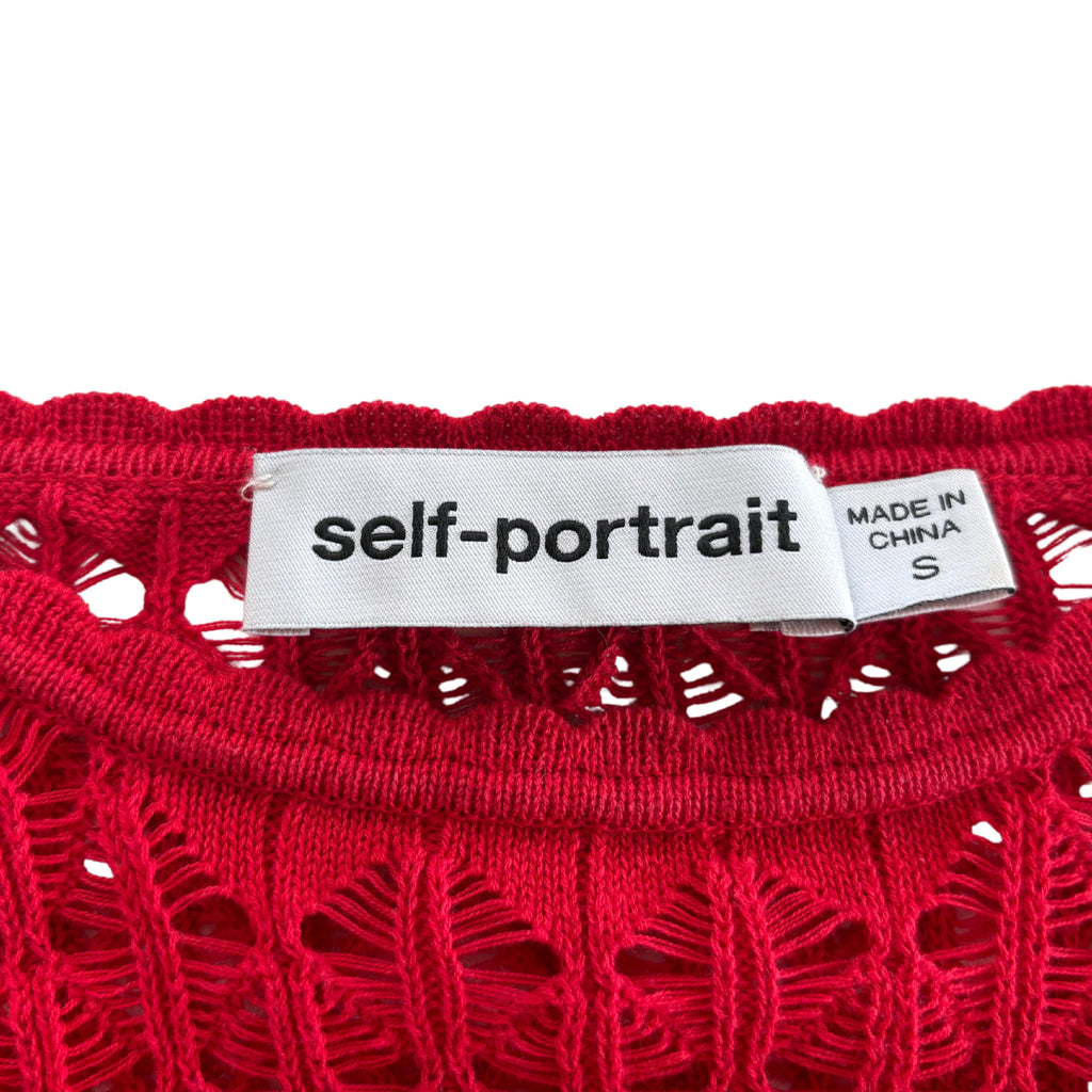 Self Portrait Knit Sweater - Women's S